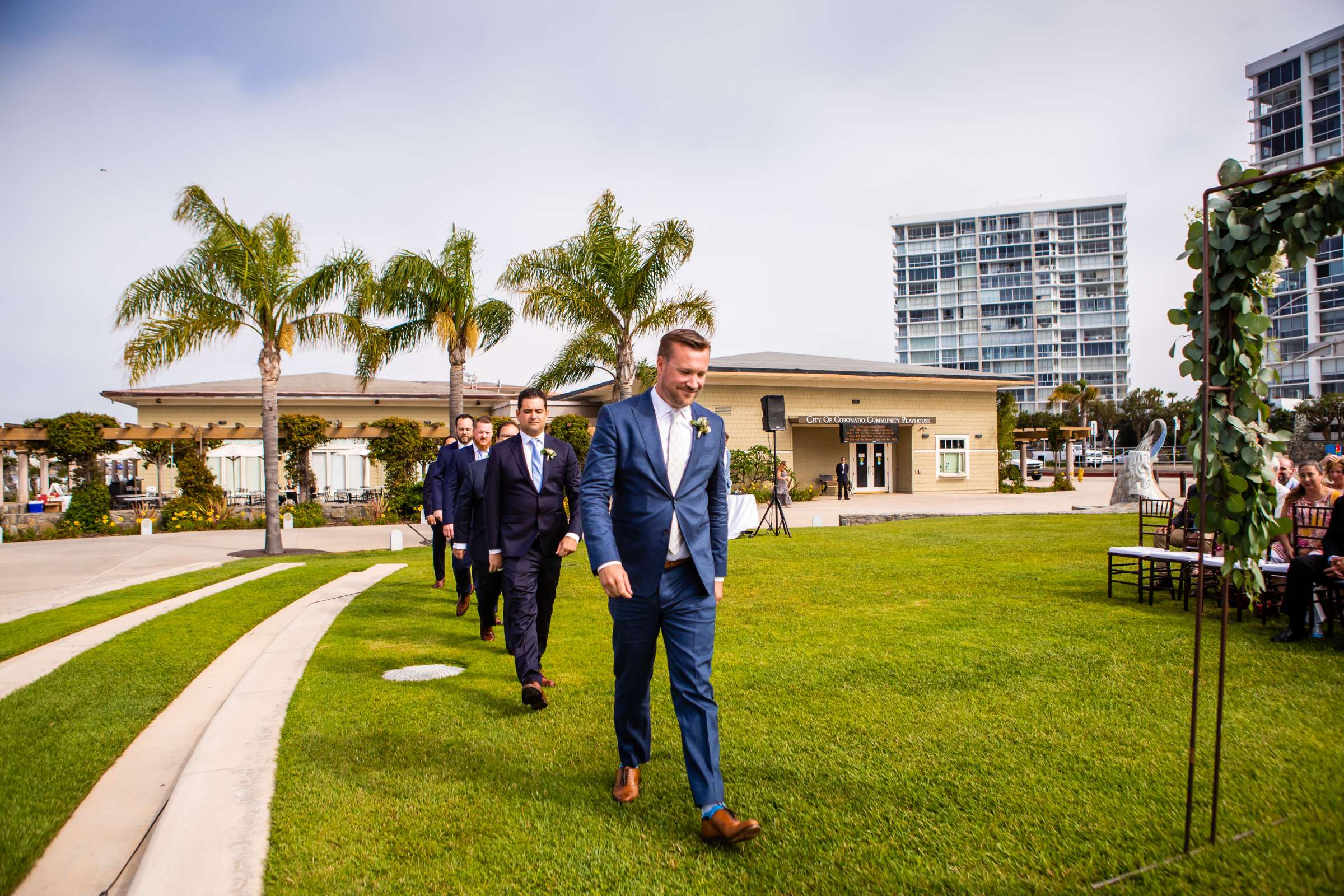 Coronado Community Center Wedding coordinated by Breezy Day Weddings, Cheryl and Tim Wedding Photo #57 by True Photography