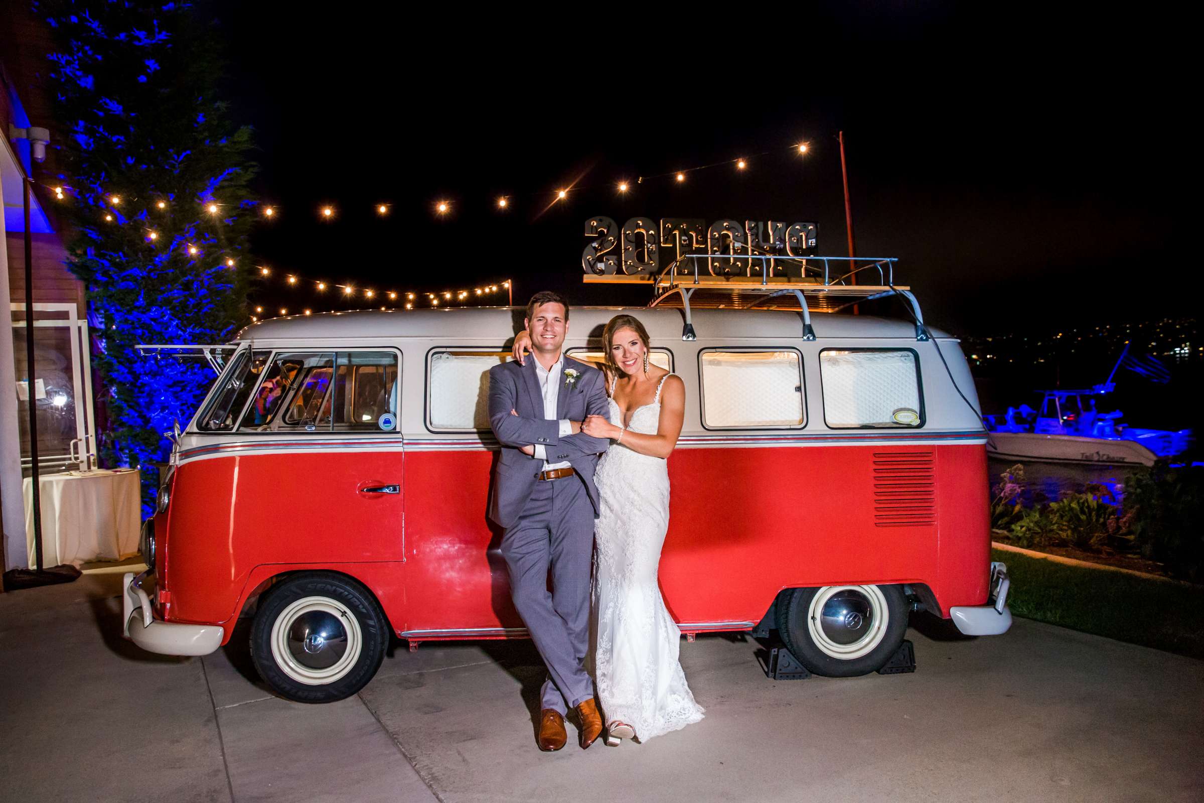 San Diego Rowing Club | The Garty Pavilion Wedding coordinated by Ivory + Stone Event Co., Emily and Tommy Wedding Photo #1 by True Photography