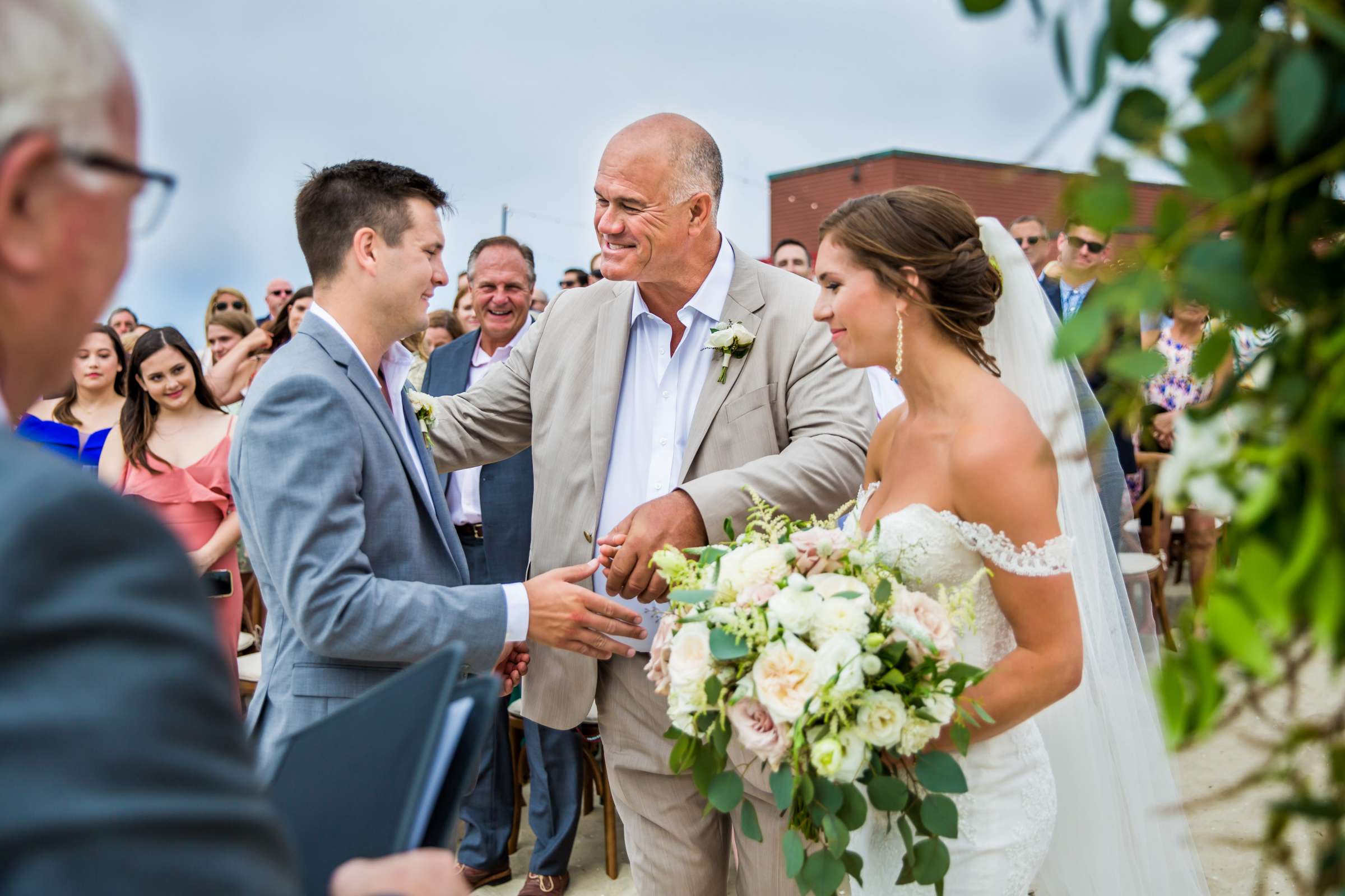 San Diego Rowing Club | The Garty Pavilion Wedding coordinated by Ivory + Stone Event Co., Emily and Tommy Wedding Photo #60 by True Photography