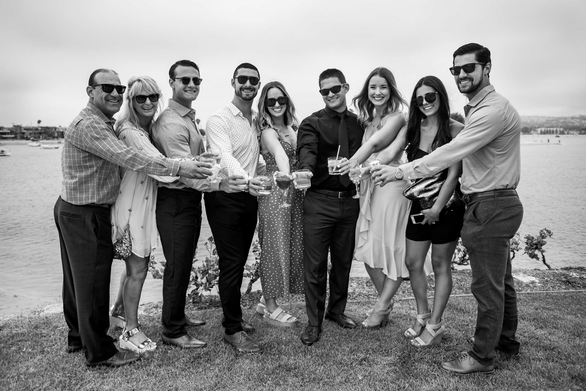 San Diego Rowing Club | The Garty Pavilion Wedding coordinated by Ivory + Stone Event Co., Emily and Tommy Wedding Photo #83 by True Photography