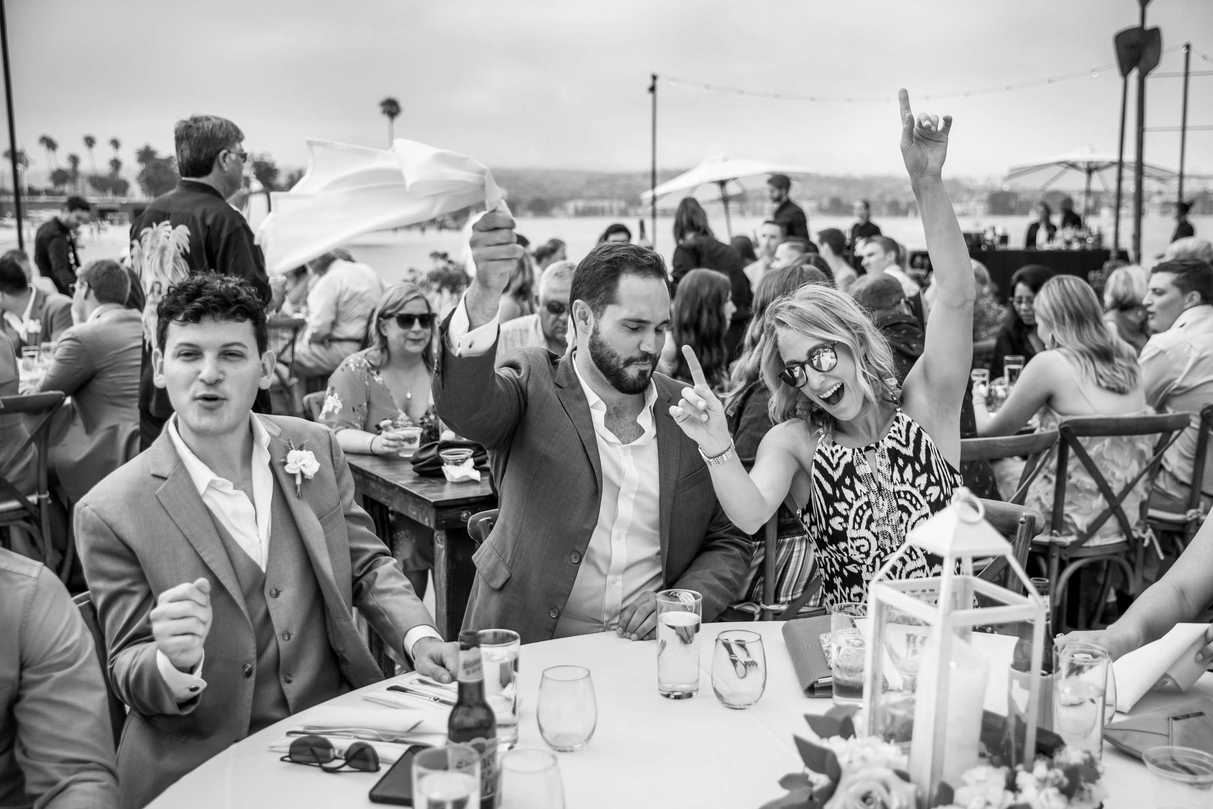 San Diego Rowing Club | The Garty Pavilion Wedding coordinated by Ivory + Stone Event Co., Emily and Tommy Wedding Photo #92 by True Photography