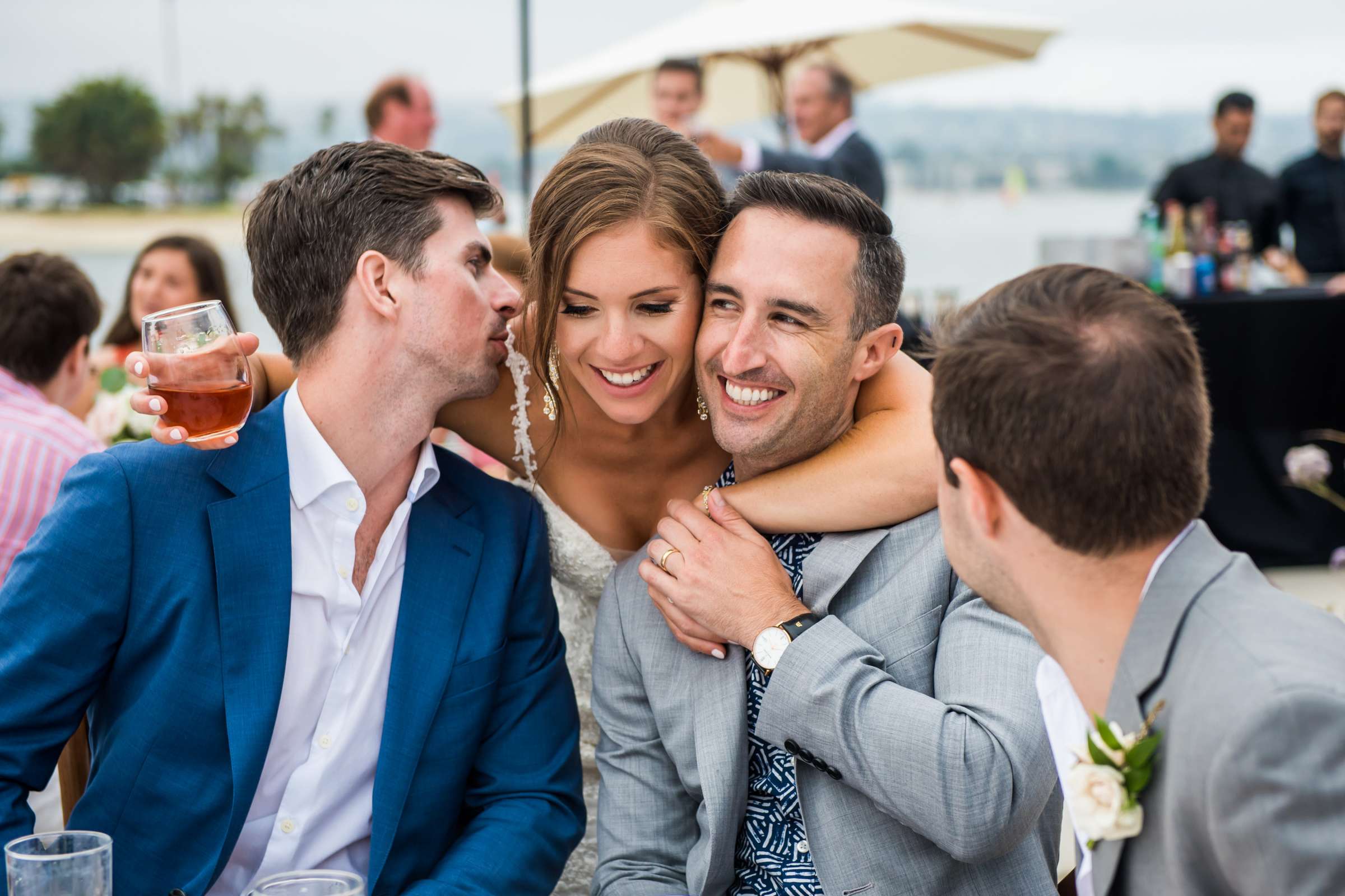 San Diego Rowing Club | The Garty Pavilion Wedding coordinated by Ivory + Stone Event Co., Emily and Tommy Wedding Photo #102 by True Photography