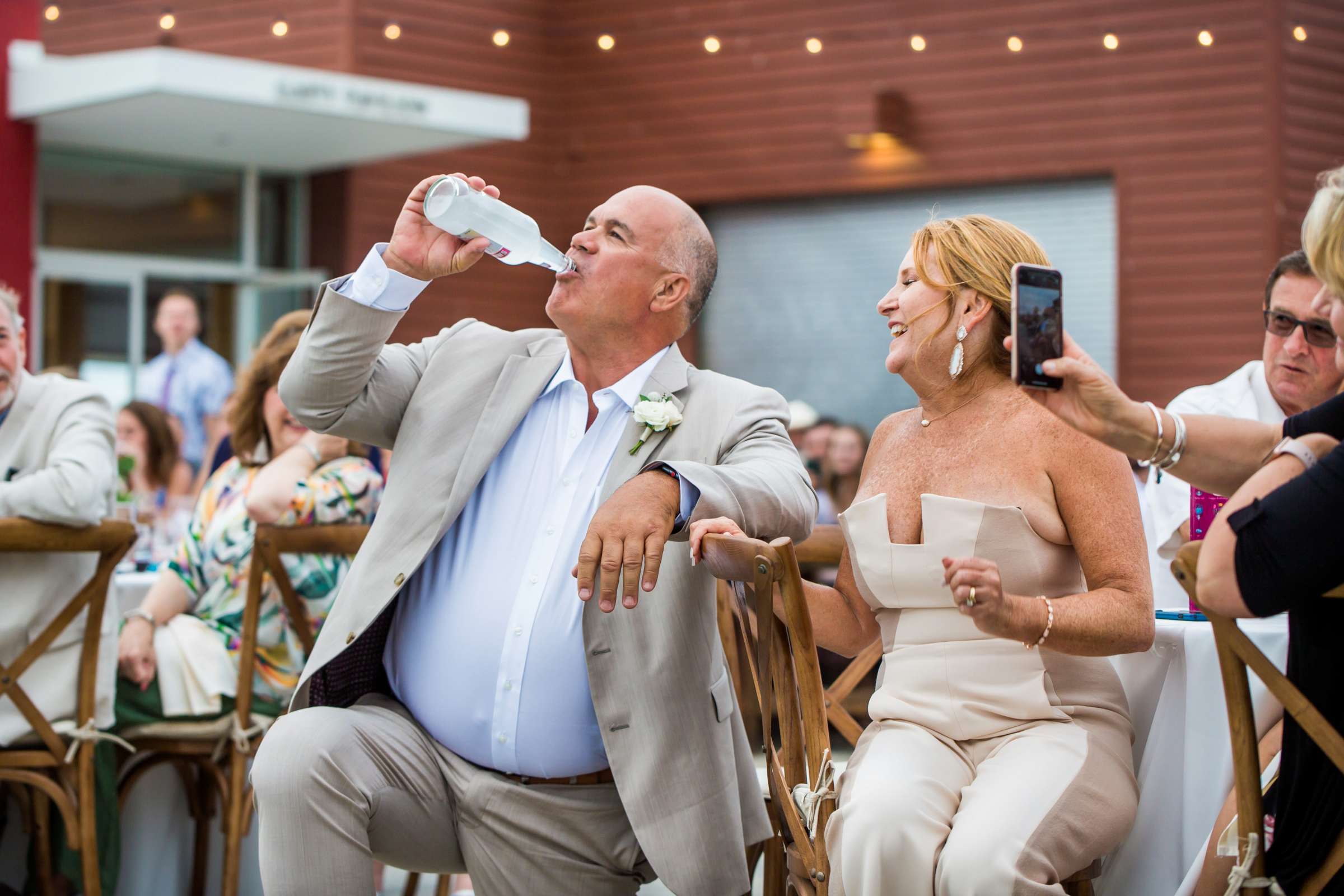 San Diego Rowing Club | The Garty Pavilion Wedding coordinated by Ivory + Stone Event Co., Emily and Tommy Wedding Photo #110 by True Photography