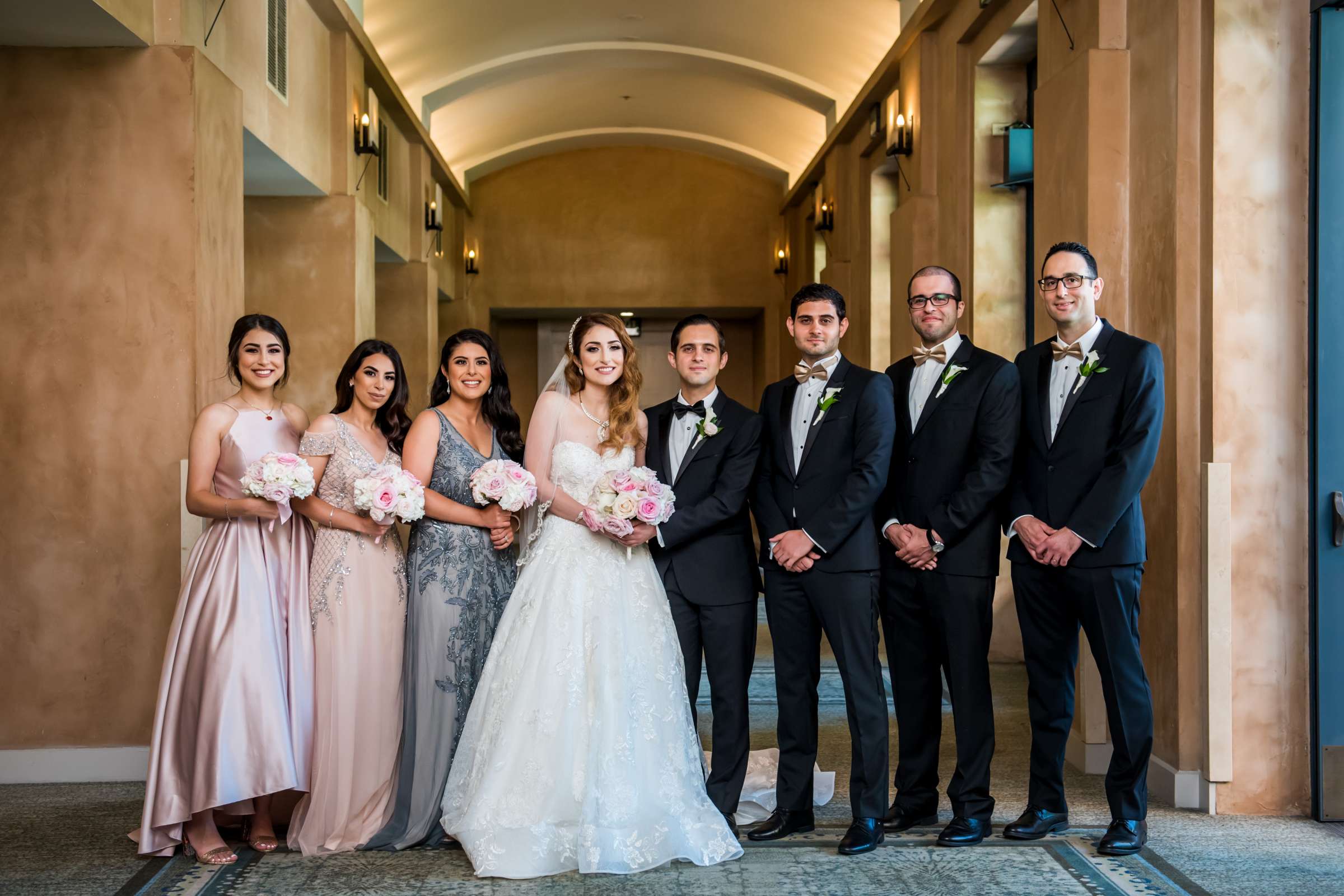 Hyatt Regency La Jolla Wedding coordinated by At Your Side Planning, Hussein and Jasmin Wedding Photo #24 by True Photography