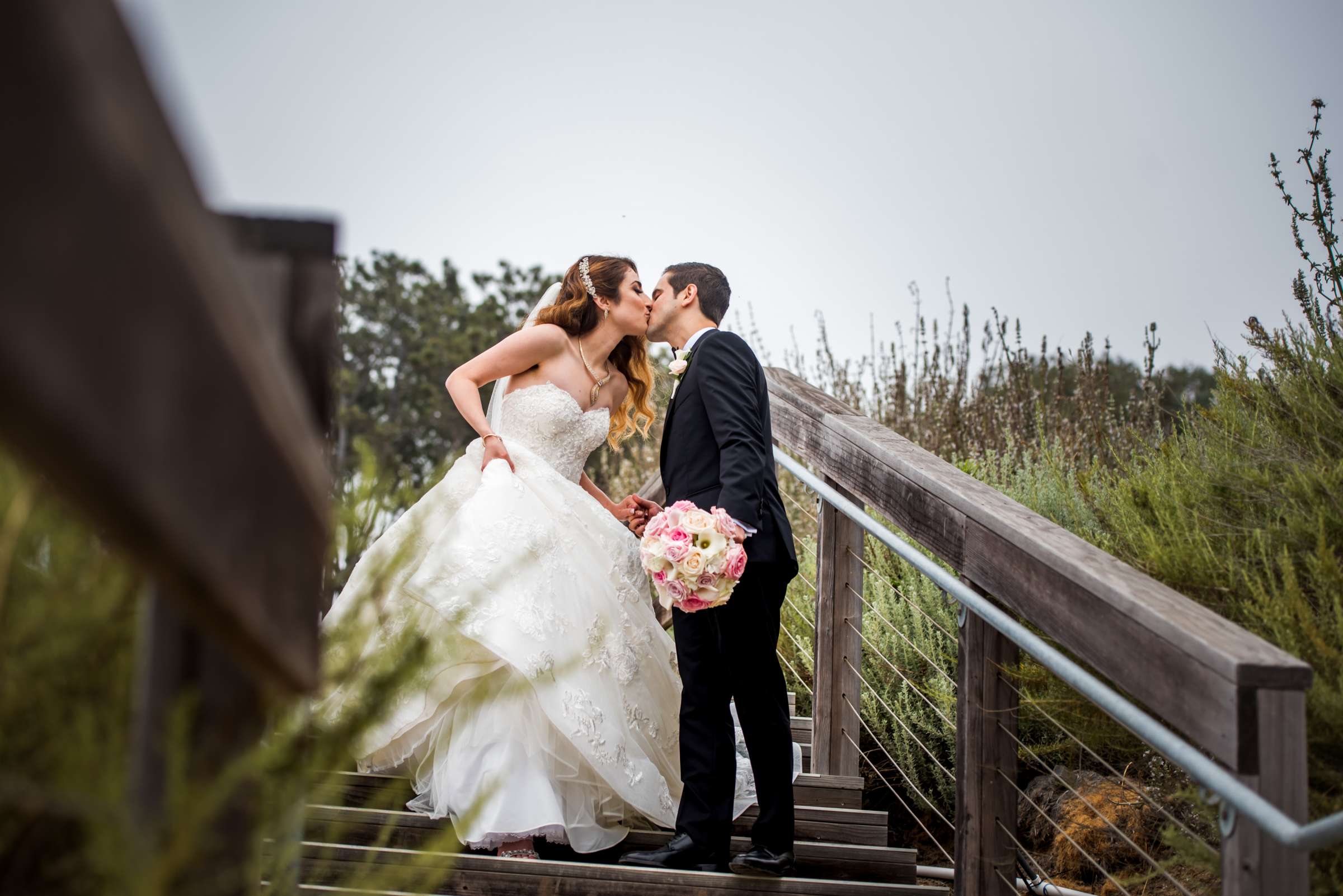 Hyatt Regency La Jolla Wedding coordinated by At Your Side Planning, Hussein and Jasmin Wedding Photo #31 by True Photography