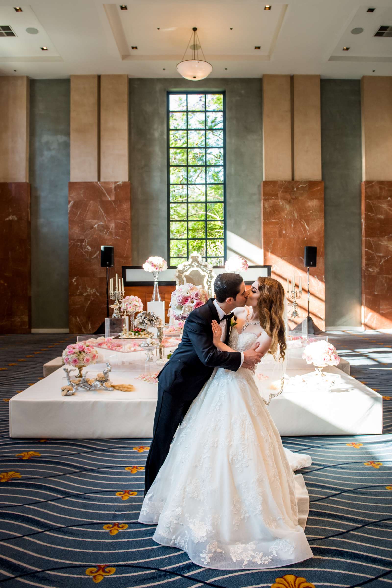 Hyatt Regency La Jolla Wedding coordinated by At Your Side Planning, Hussein and Jasmin Wedding Photo #90 by True Photography