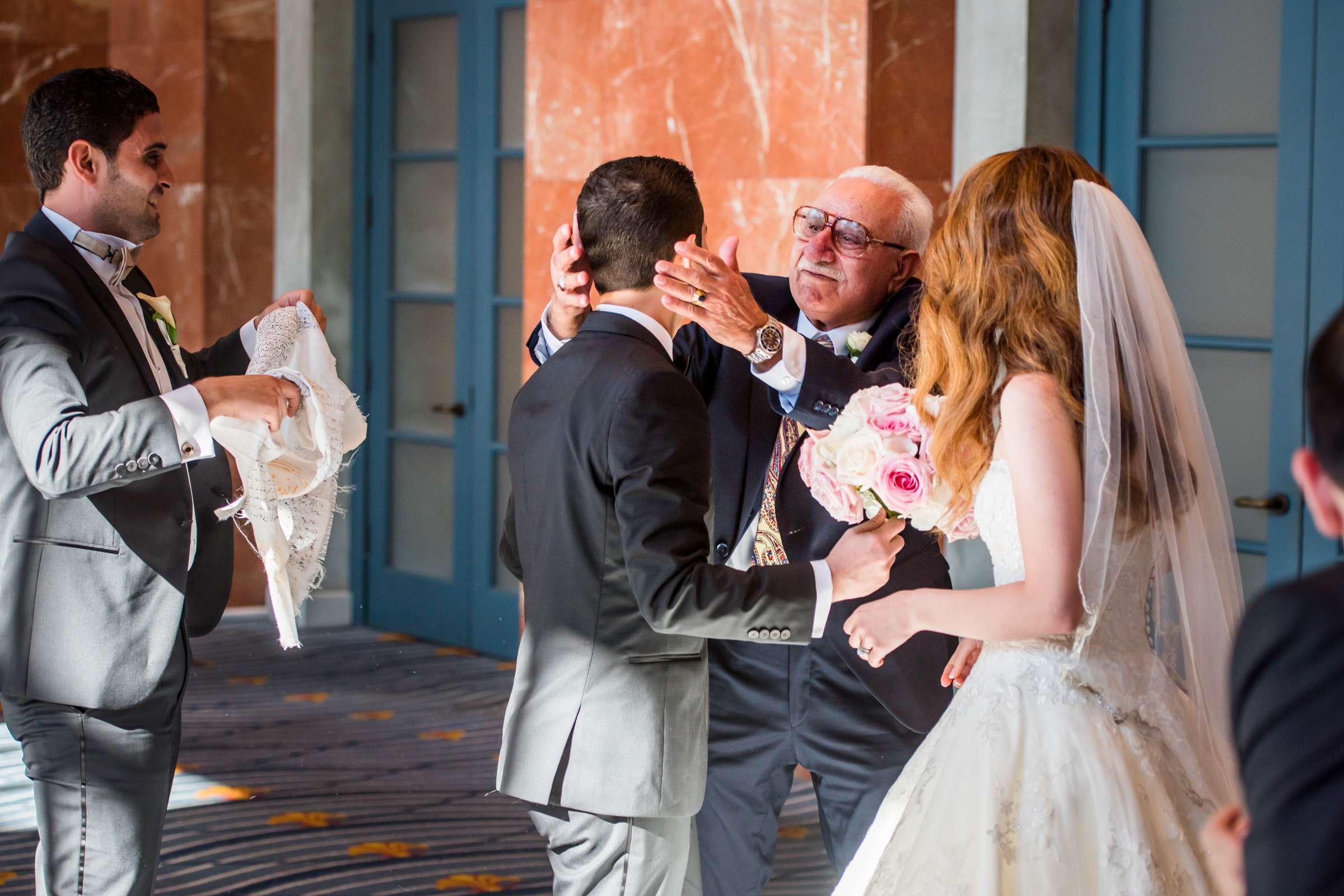 Hyatt Regency La Jolla Wedding coordinated by At Your Side Planning, Hussein and Jasmin Wedding Photo #89 by True Photography