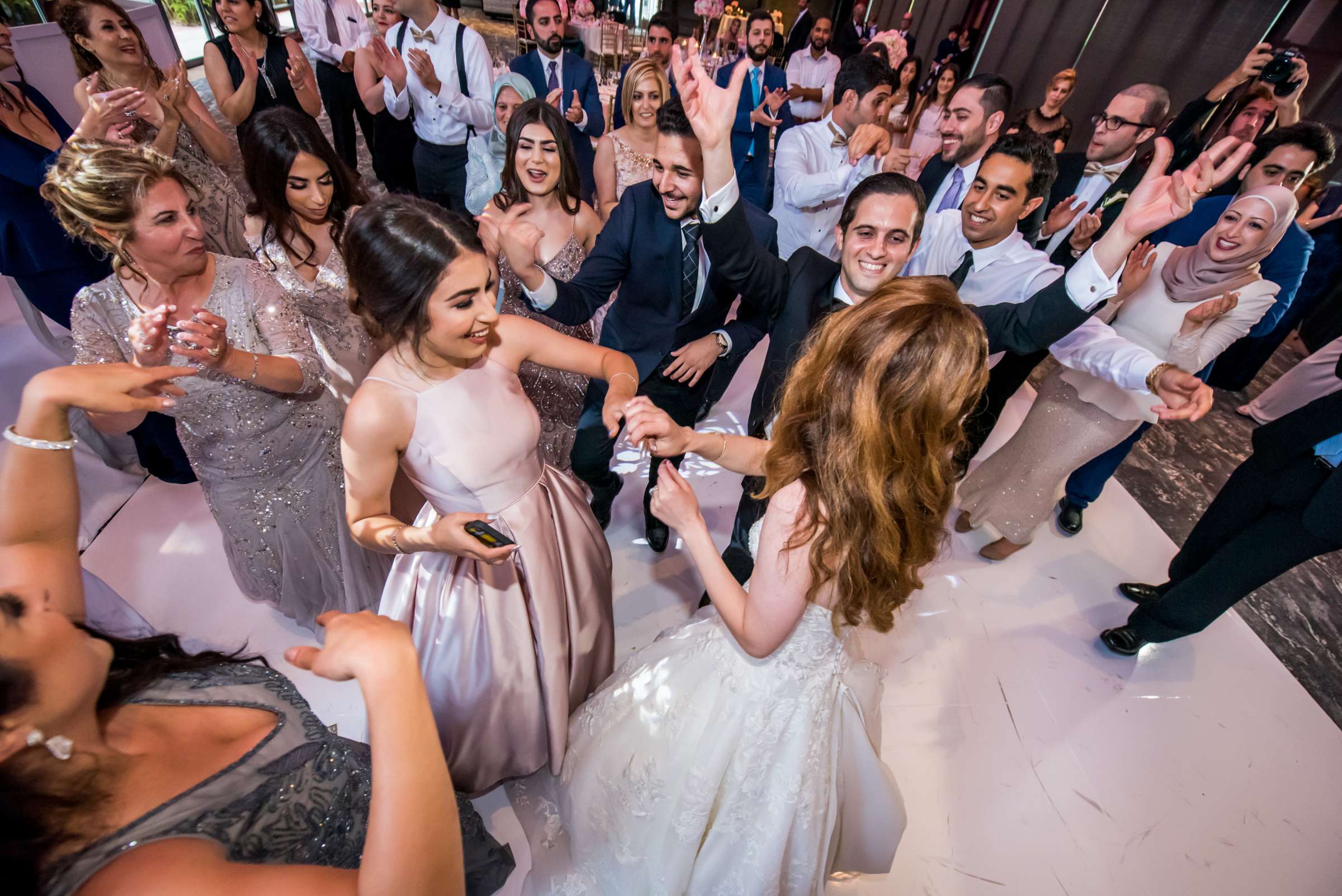 Hyatt Regency La Jolla Wedding coordinated by At Your Side Planning, Hussein and Jasmin Wedding Photo #117 by True Photography