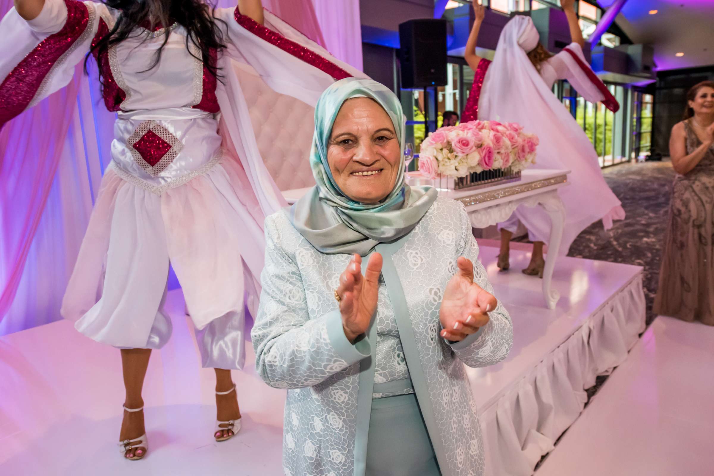 Hyatt Regency La Jolla Wedding coordinated by At Your Side Planning, Hussein and Jasmin Wedding Photo #118 by True Photography