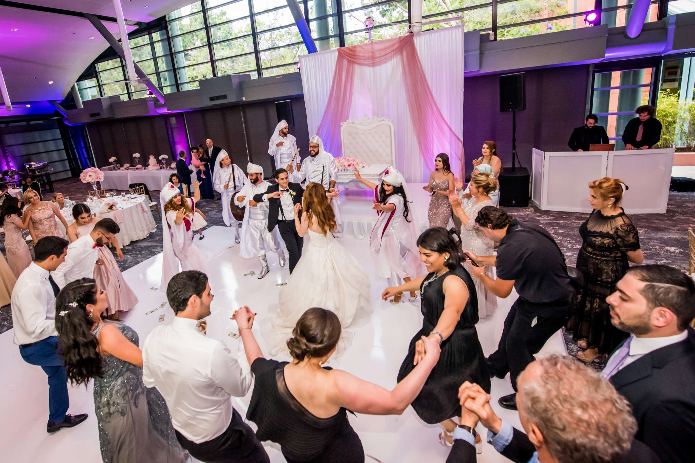 Hyatt Regency La Jolla Wedding coordinated by At Your Side Planning, Hussein and Jasmin Wedding Photo #122 by True Photography