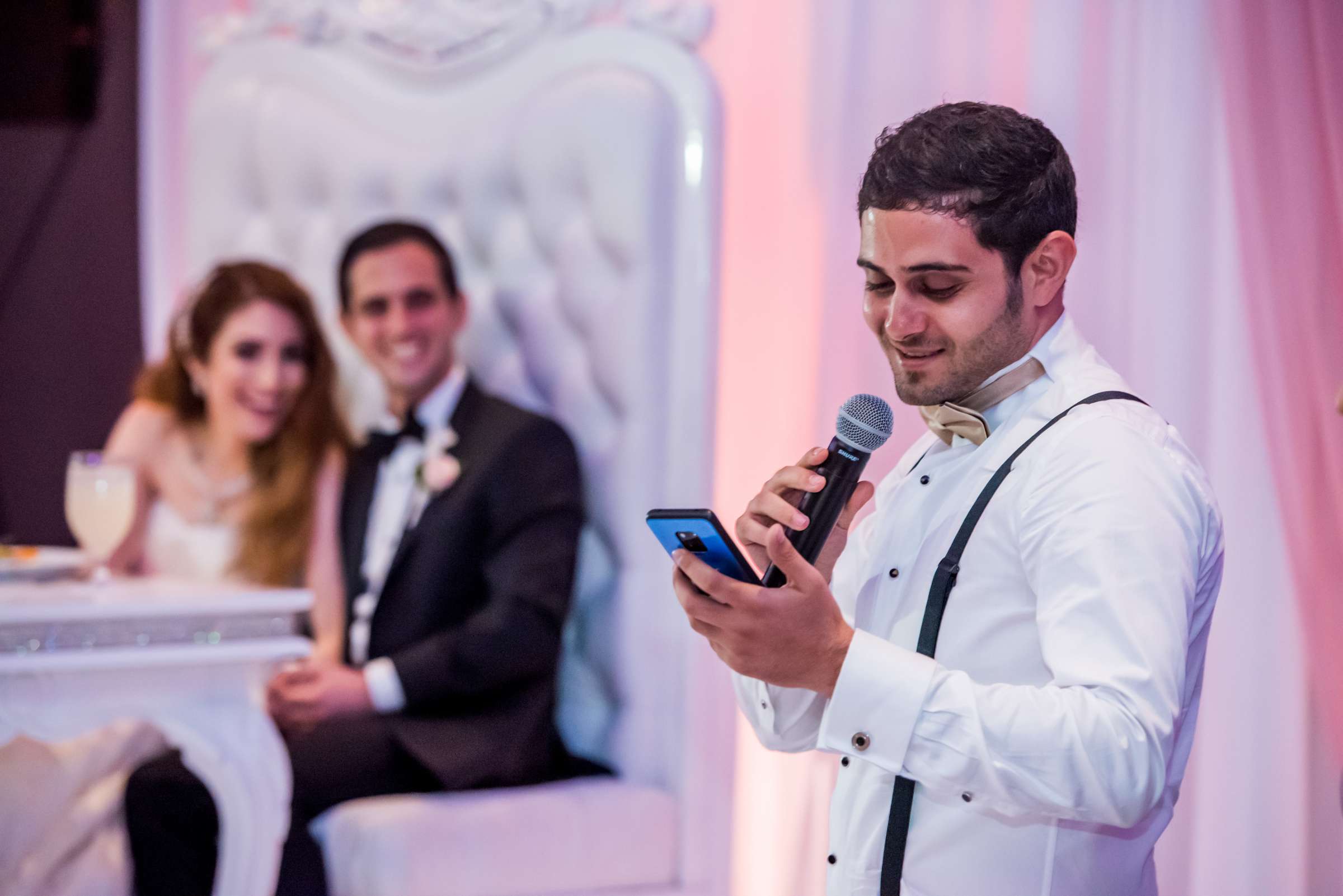 Hyatt Regency La Jolla Wedding coordinated by At Your Side Planning, Hussein and Jasmin Wedding Photo #130 by True Photography