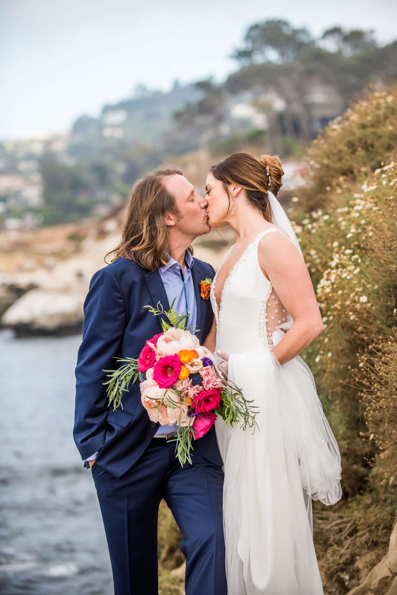 La Valencia Wedding coordinated by SARAH DILLENBECK EVENTS, Emily and Jason Wedding Photo #30 by True Photography