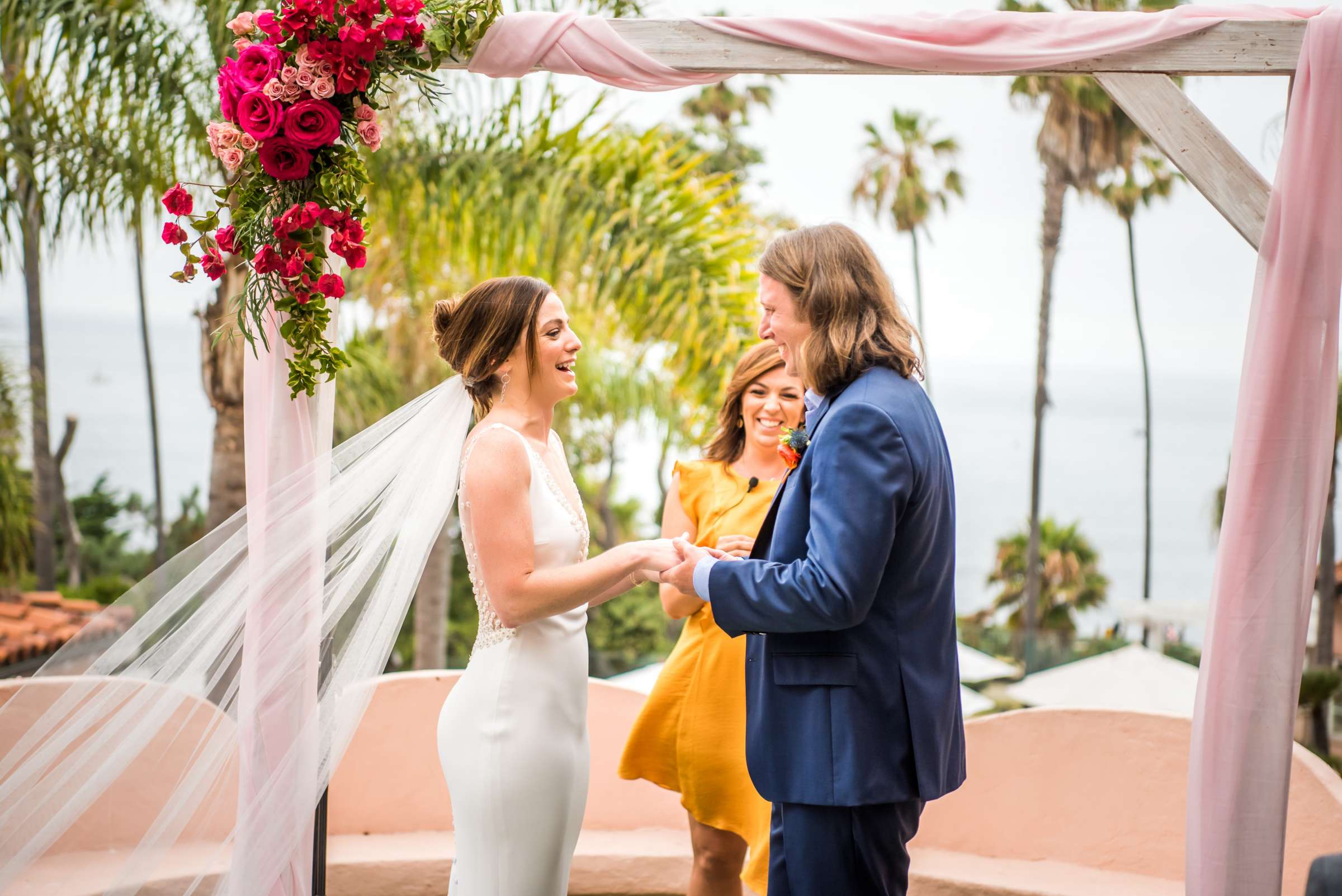 La Valencia Wedding coordinated by SARAH DILLENBECK EVENTS, Emily and Jason Wedding Photo #103 by True Photography