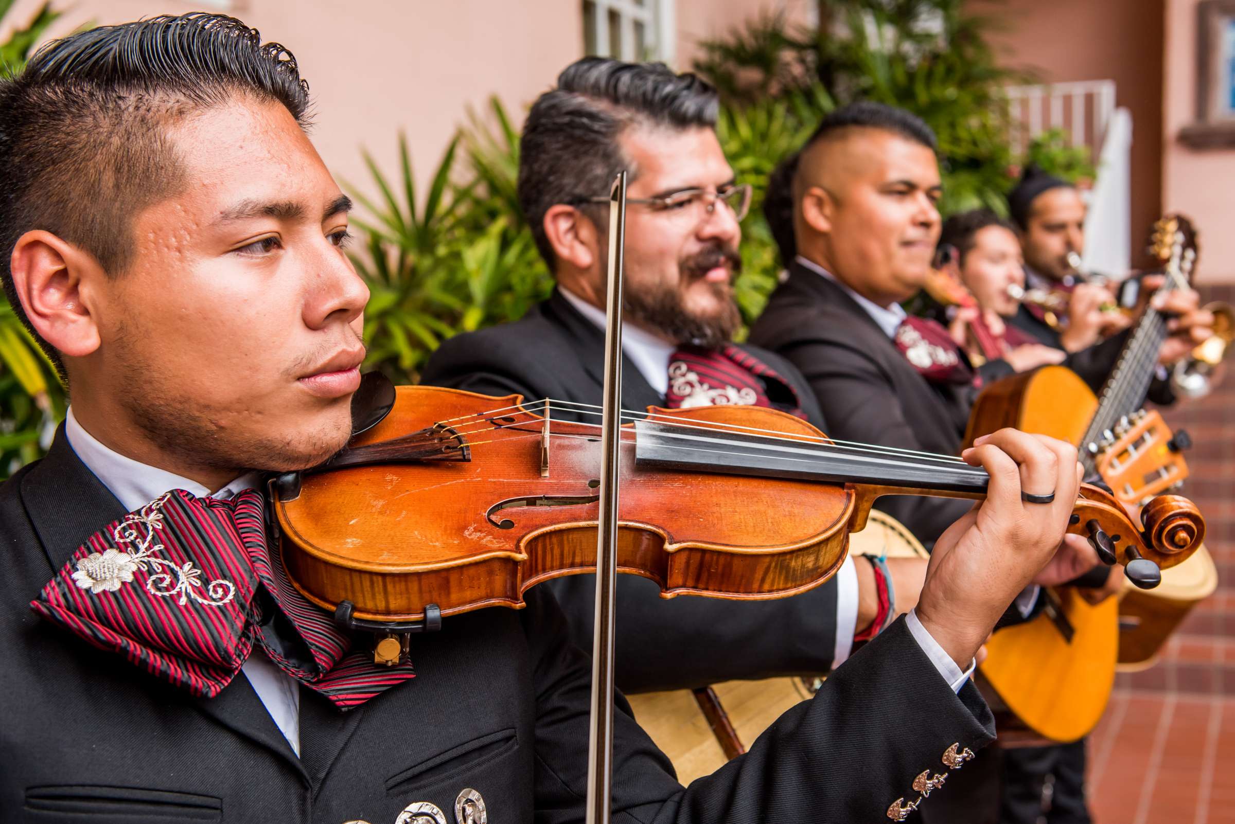 La Valencia Wedding coordinated by SARAH DILLENBECK EVENTS, Emily and Jason Wedding Photo #115 by True Photography