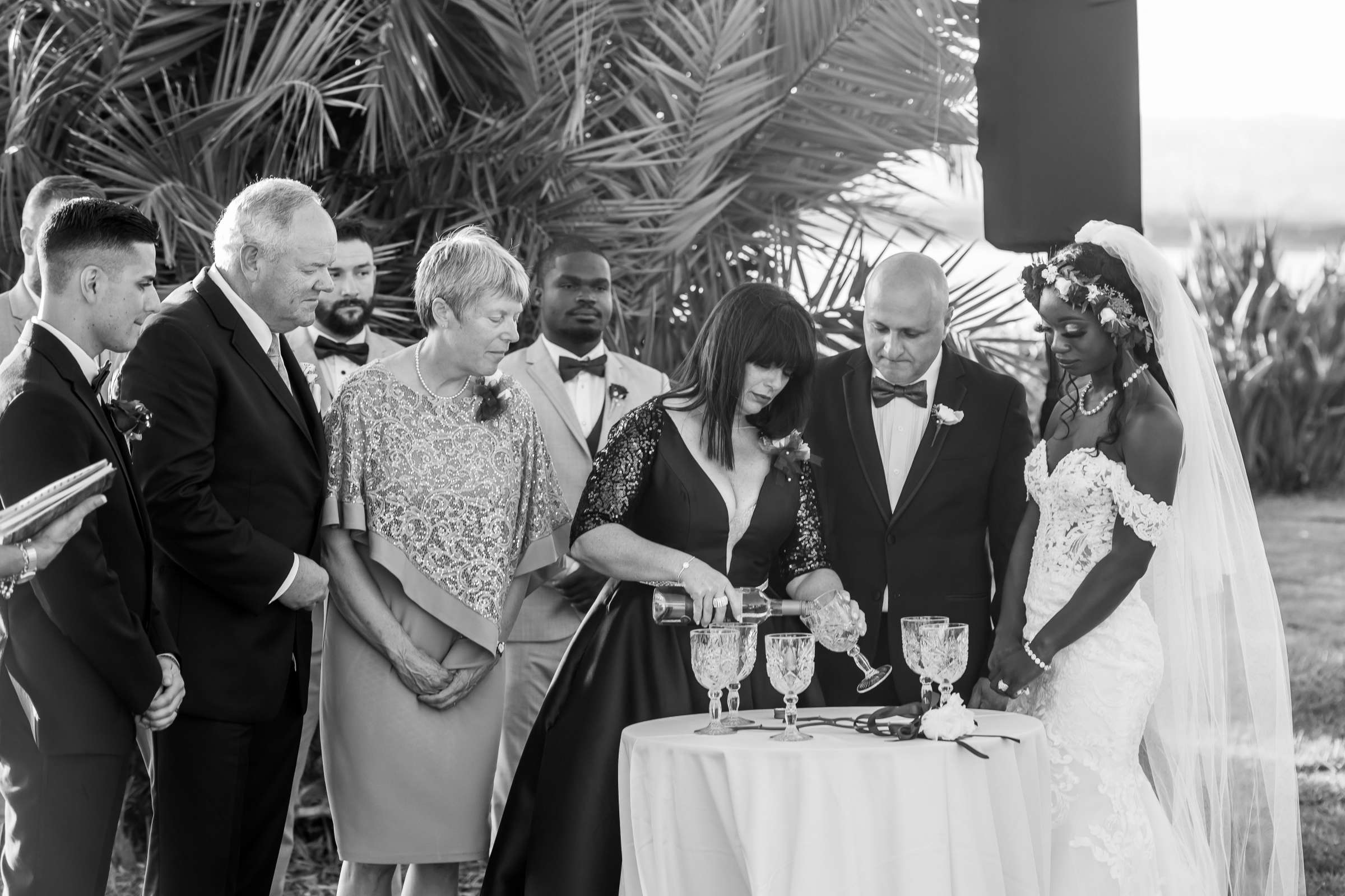 San Diego Mission Bay Resort Wedding coordinated by Elements of Style, Tete and Claudio Wedding Photo #54 by True Photography