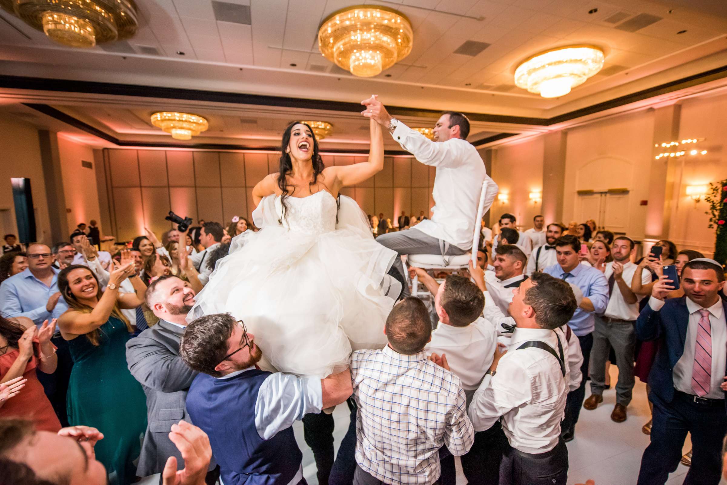 Hora at San Diego Mission Bay Resort Wedding coordinated by Events by KK, Leead and Adam Wedding Photo #13 by True Photography