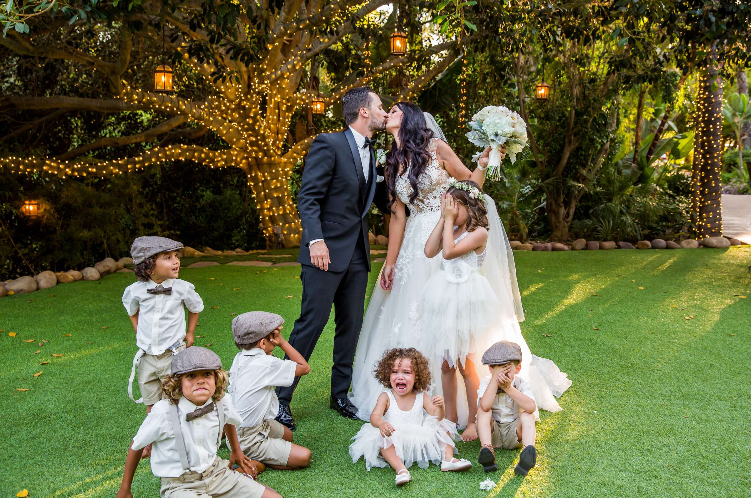 Kids at Botanica the Venue Wedding, Am and Casey Wedding Photo #2 by True Photography