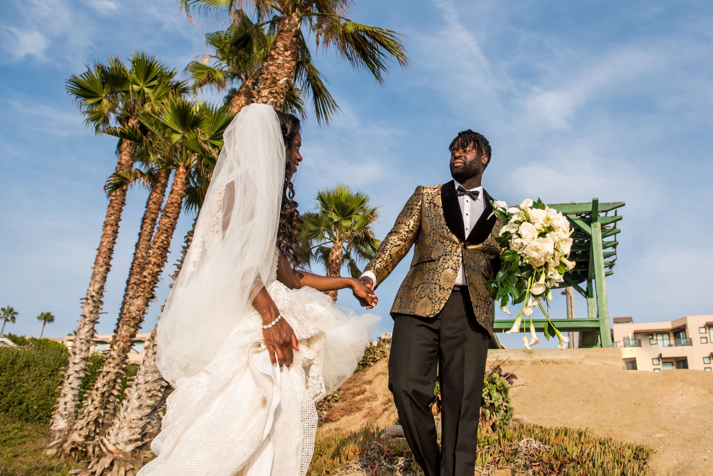 Wedding coordinated by SD Weddings by Gina, Adrienne and Kadeem Wedding Photo #24 by True Photography