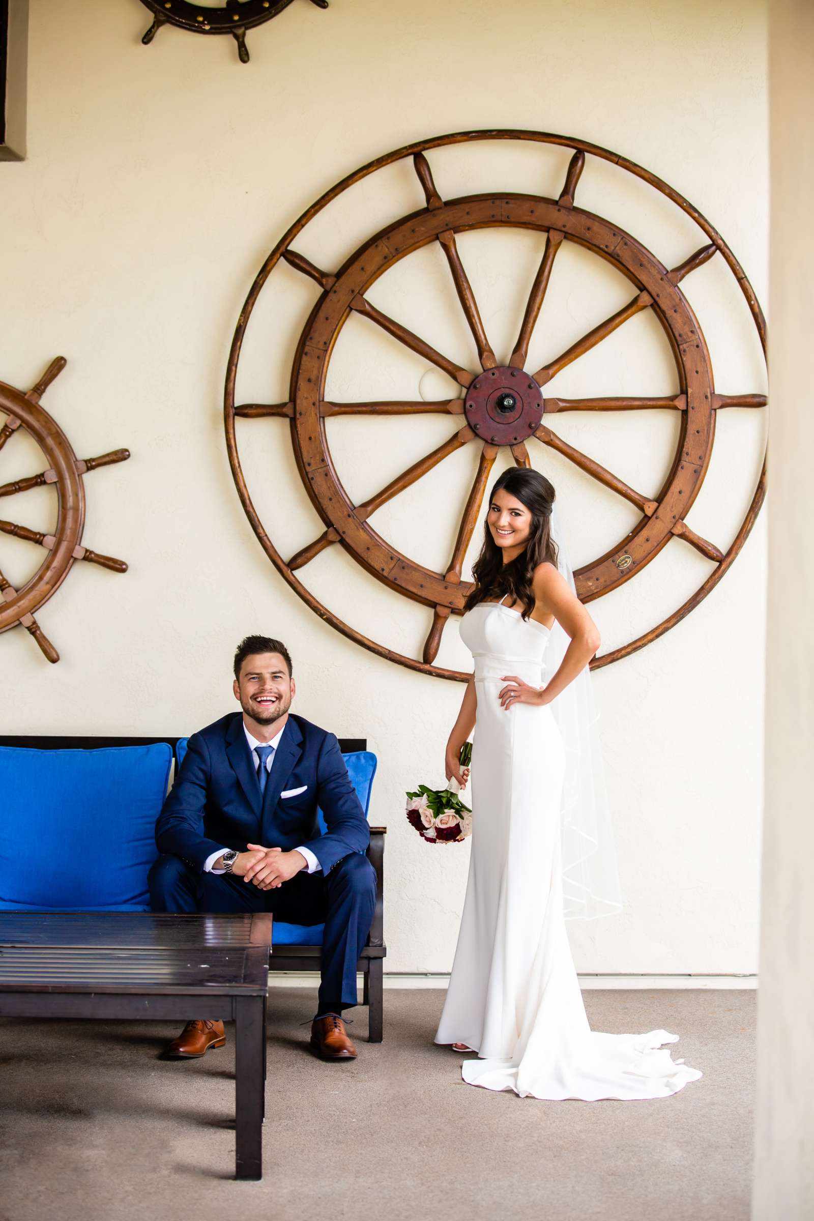 Bride and Groom at Tom Ham's Lighthouse Wedding, Krista and Jason Wedding Photo #3 by True Photography