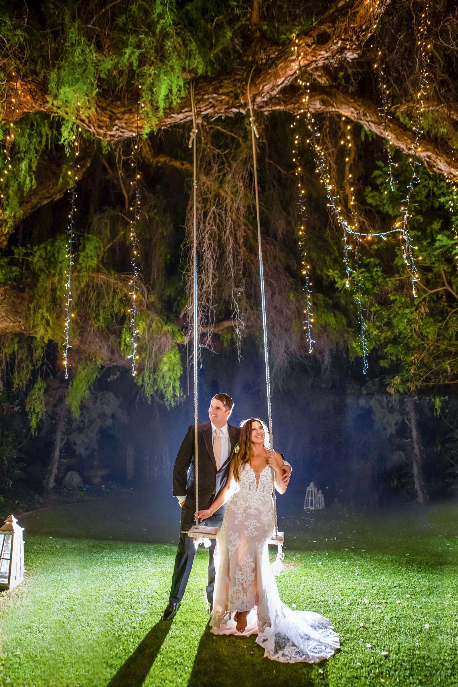 Night Shot at Green Gables Wedding Estate Wedding, Danielle and Michael Wedding Photo #7 by True Photography