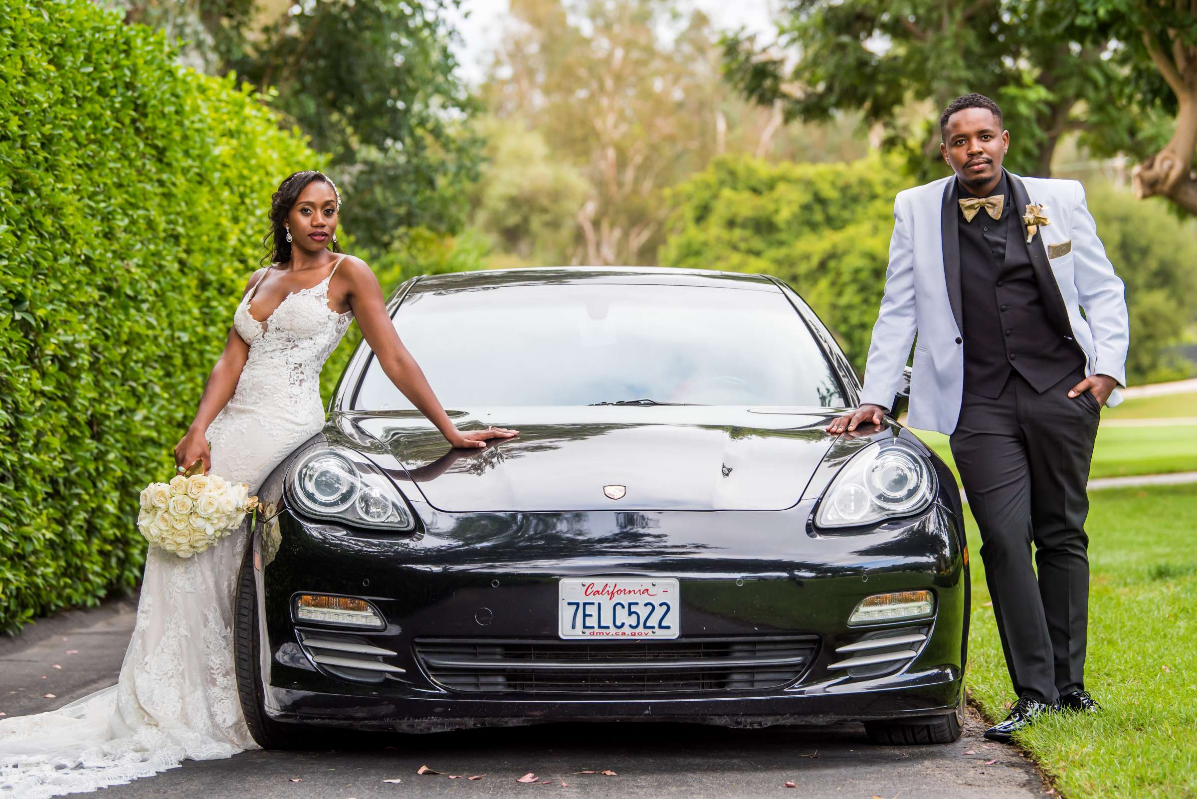 Stylized Portrait at Grand Tradition Estate Wedding coordinated by Back Patio Event Design, Charnel and Munyoki Wedding Photo #9 by True Photography