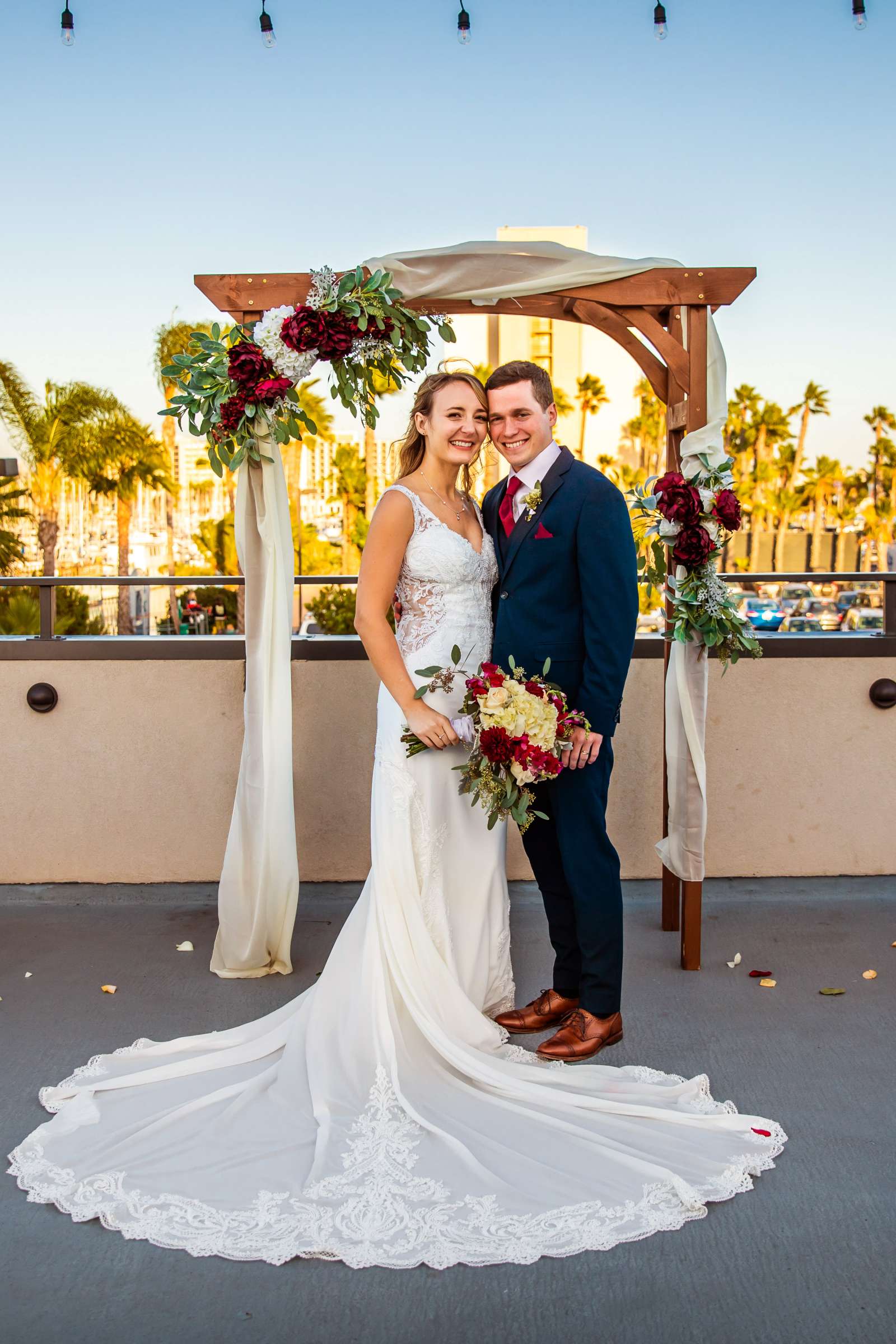 Harbor View Loft Wedding coordinated by Personal Touch Dining, Josh and Summer Wedding Photo #2 by True Photography