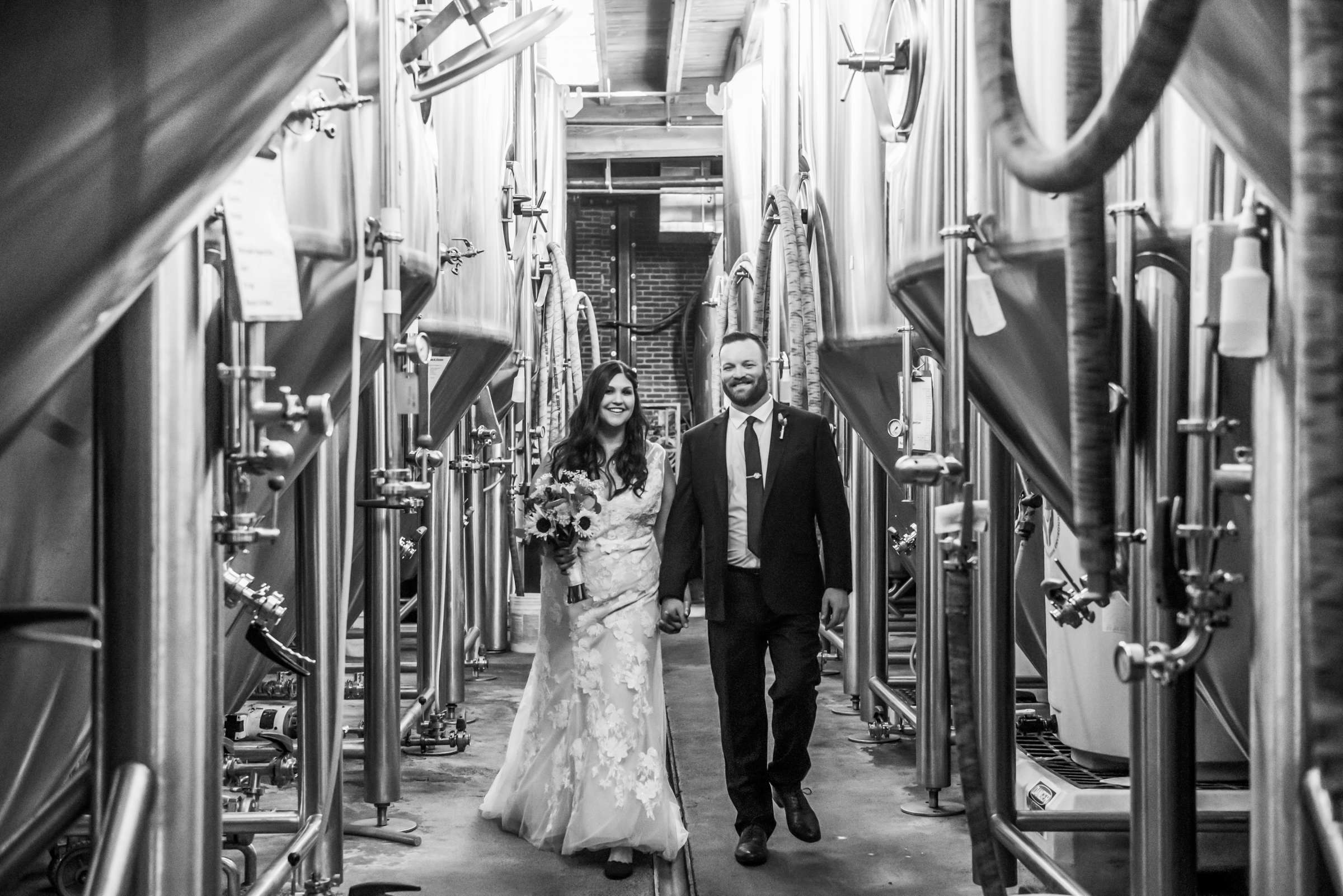 Mission Brewery Wedding, Erica and Matthew Wedding Photo #34 by True Photography