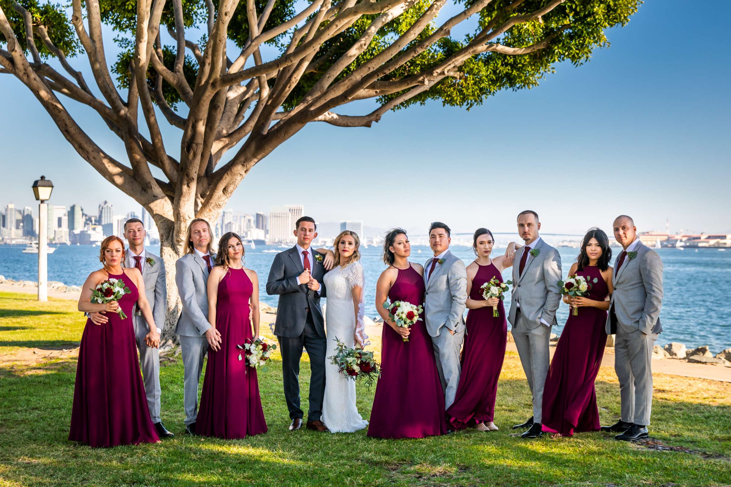 Harbor View Loft Wedding, Kelley and Aaron Wedding Photo #14 by True Photography