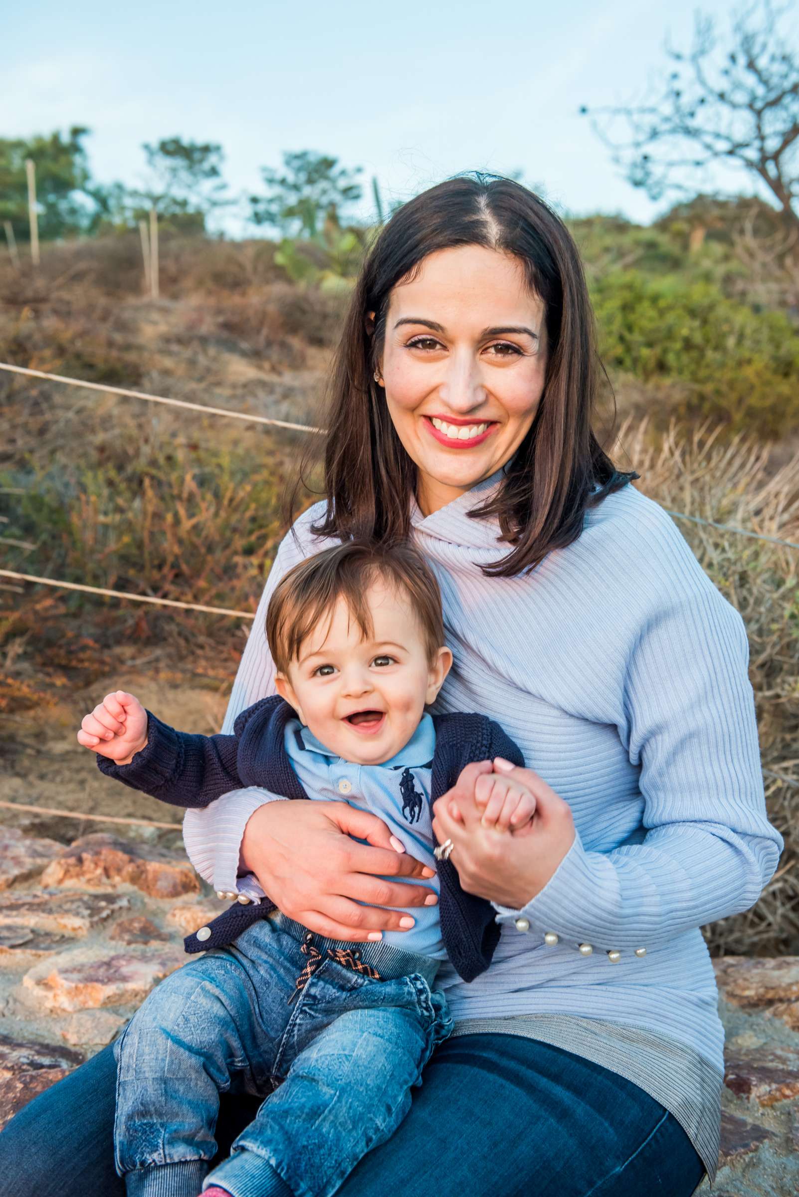 Torrey Pines State Natural Reserve Family Portraits, Viviane and Joshua Family Photo #16 by True Photography