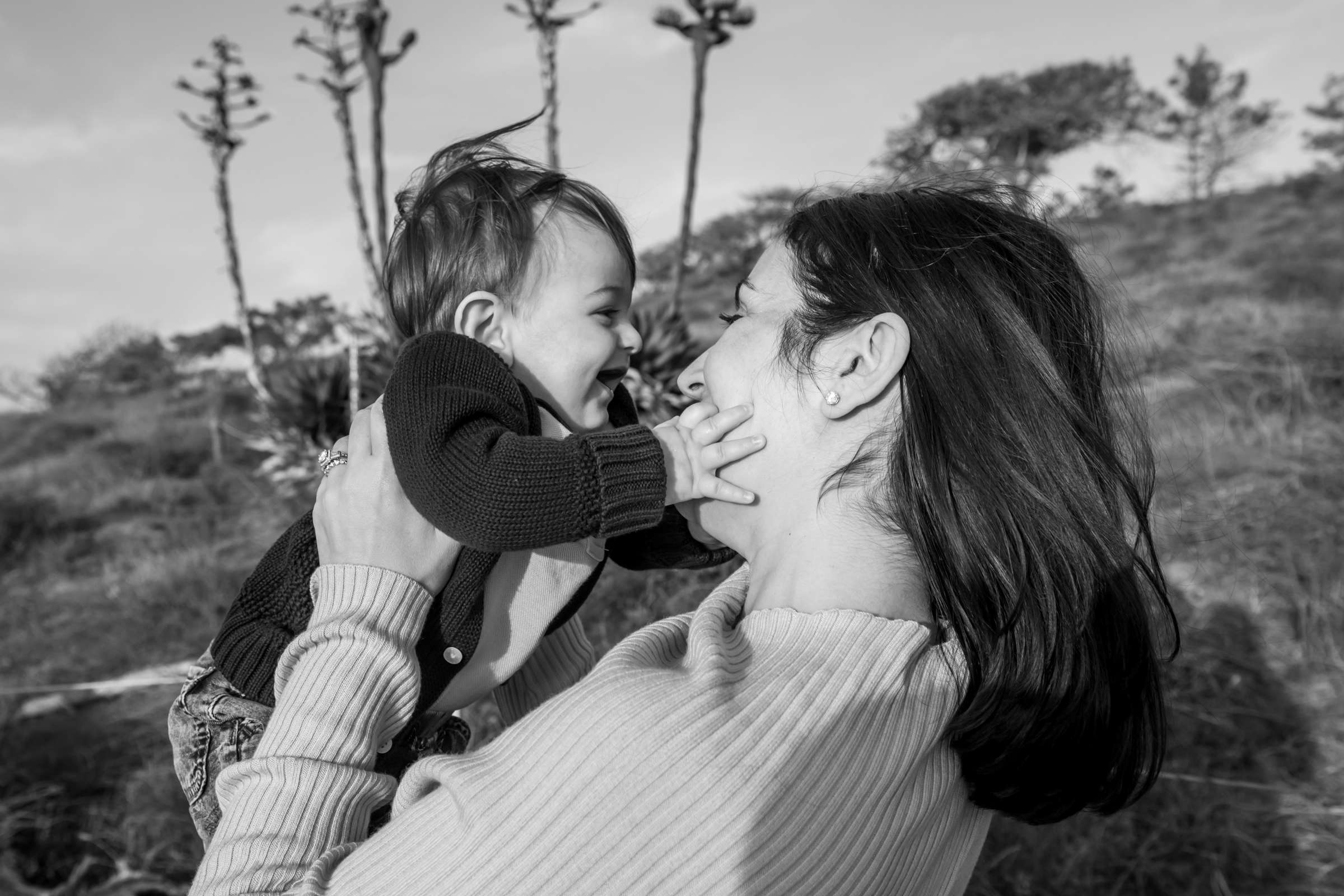 Torrey Pines State Natural Reserve Family Portraits, Viviane and Joshua Family Photo #22 by True Photography