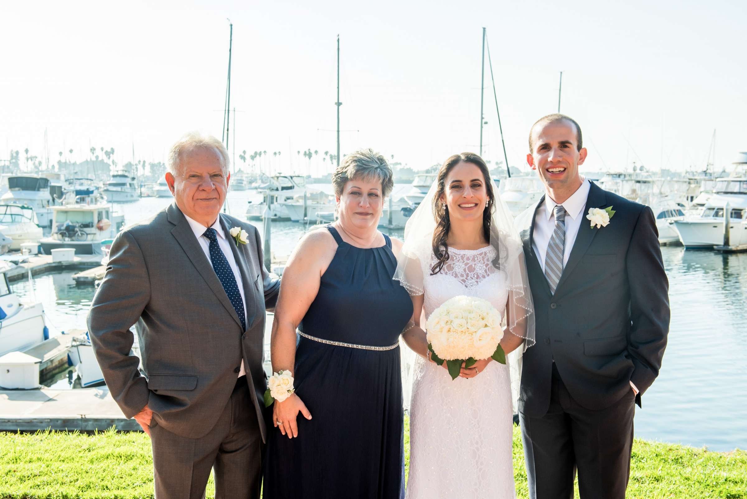 Marina Village Conference Center Wedding coordinated by Sloane Sisters Event Co., Miriam and Jesse Wedding Photo #82 by True Photography