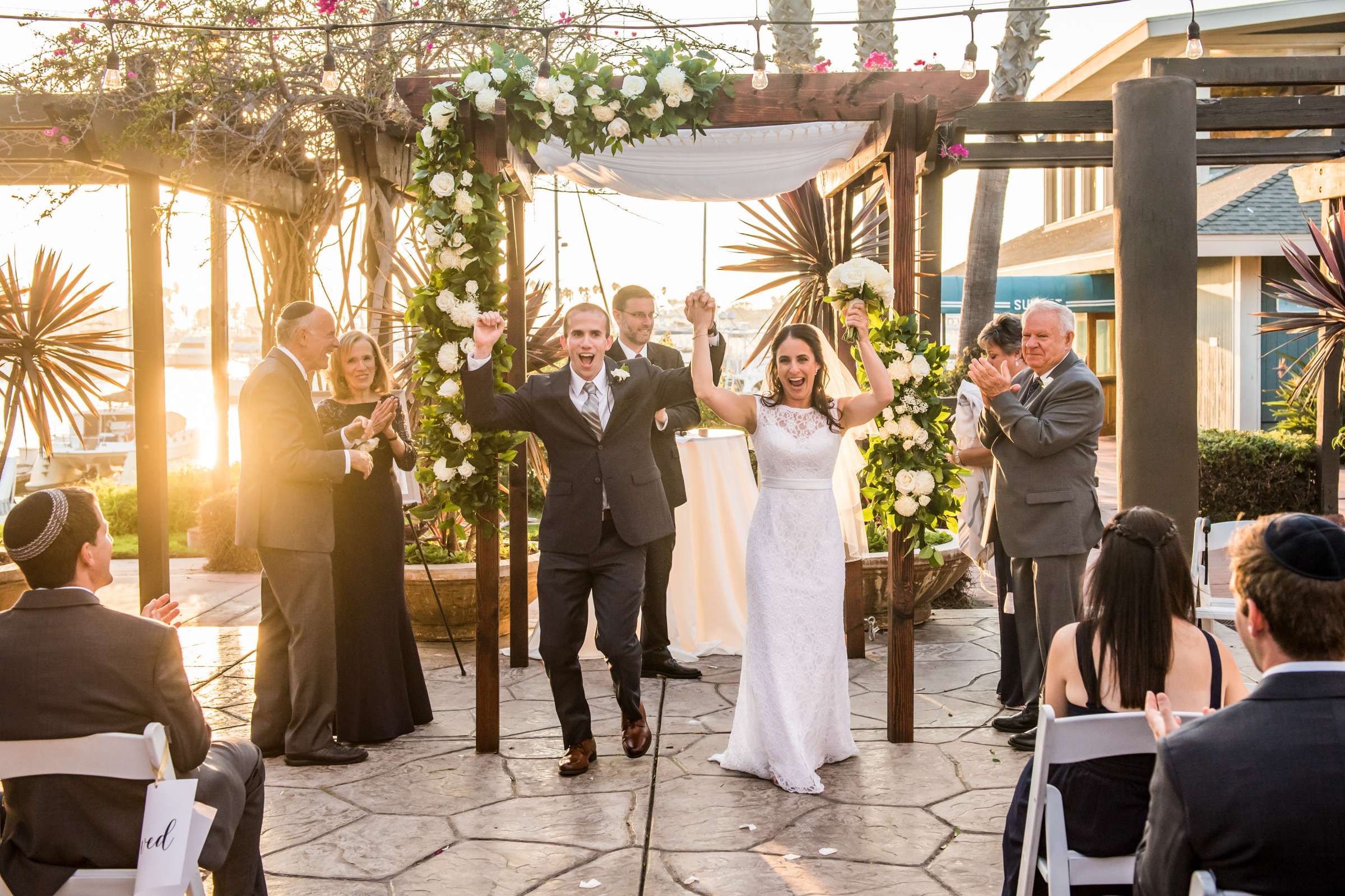 Marina Village Conference Center Wedding coordinated by Sloane Sisters Event Co., Miriam and Jesse Wedding Photo #126 by True Photography