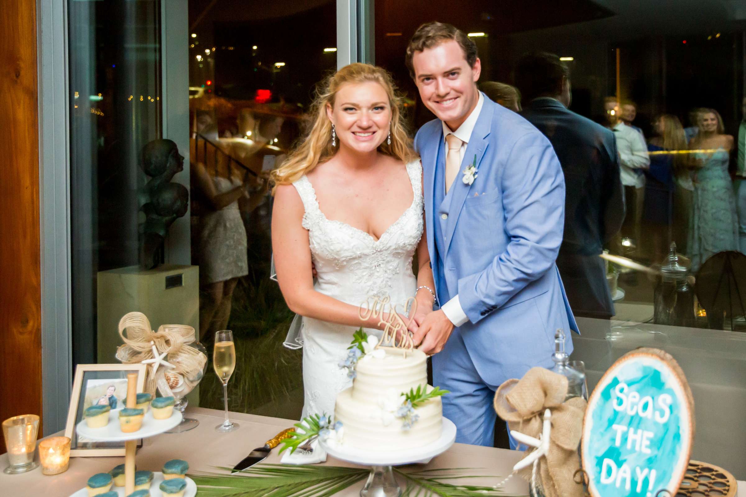 Scripps Seaside Forum Wedding coordinated by I Do Weddings, Megan and Garth Wedding Photo #190 by True Photography