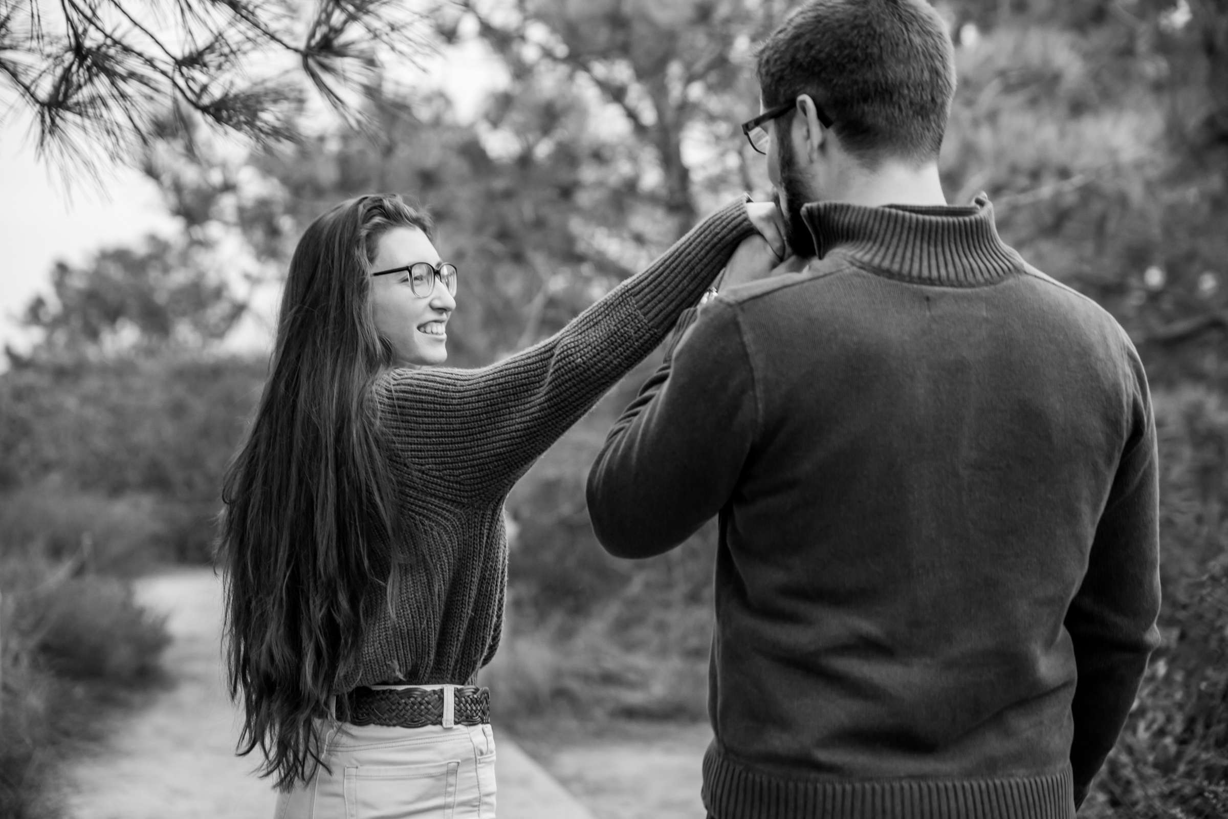 Torrey Pines State Natural Reserve Engagement, Megan and James Engagement Photo #23 by True Photography