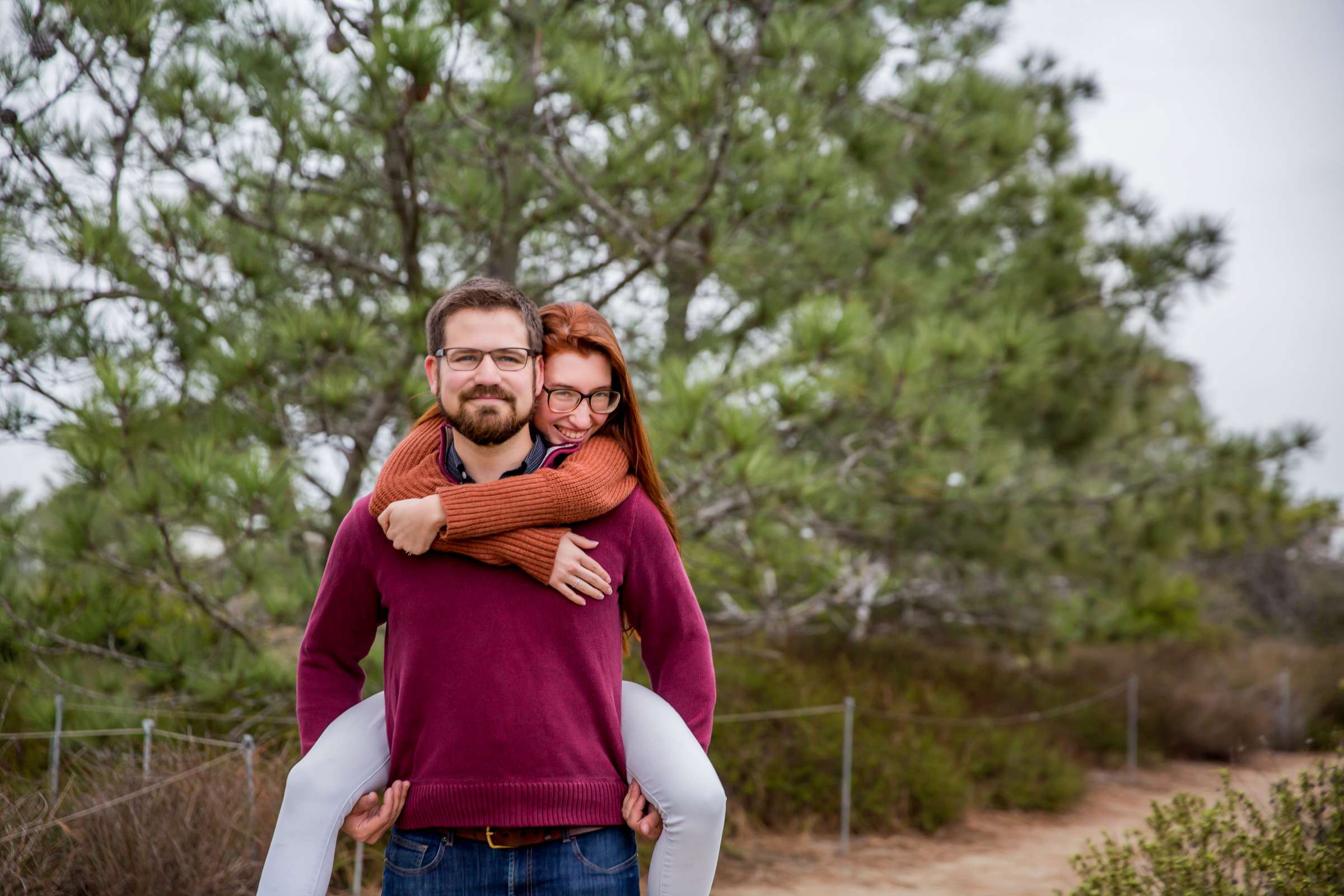 Torrey Pines State Natural Reserve Engagement, Megan and James Engagement Photo #25 by True Photography