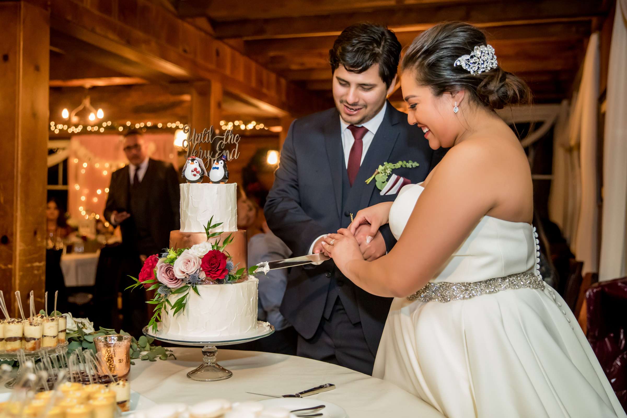 Pine Hills Lodge Wedding coordinated by Weddings With Love & Laughter, Gene and Christopher Wedding Photo #597781 by True Photography