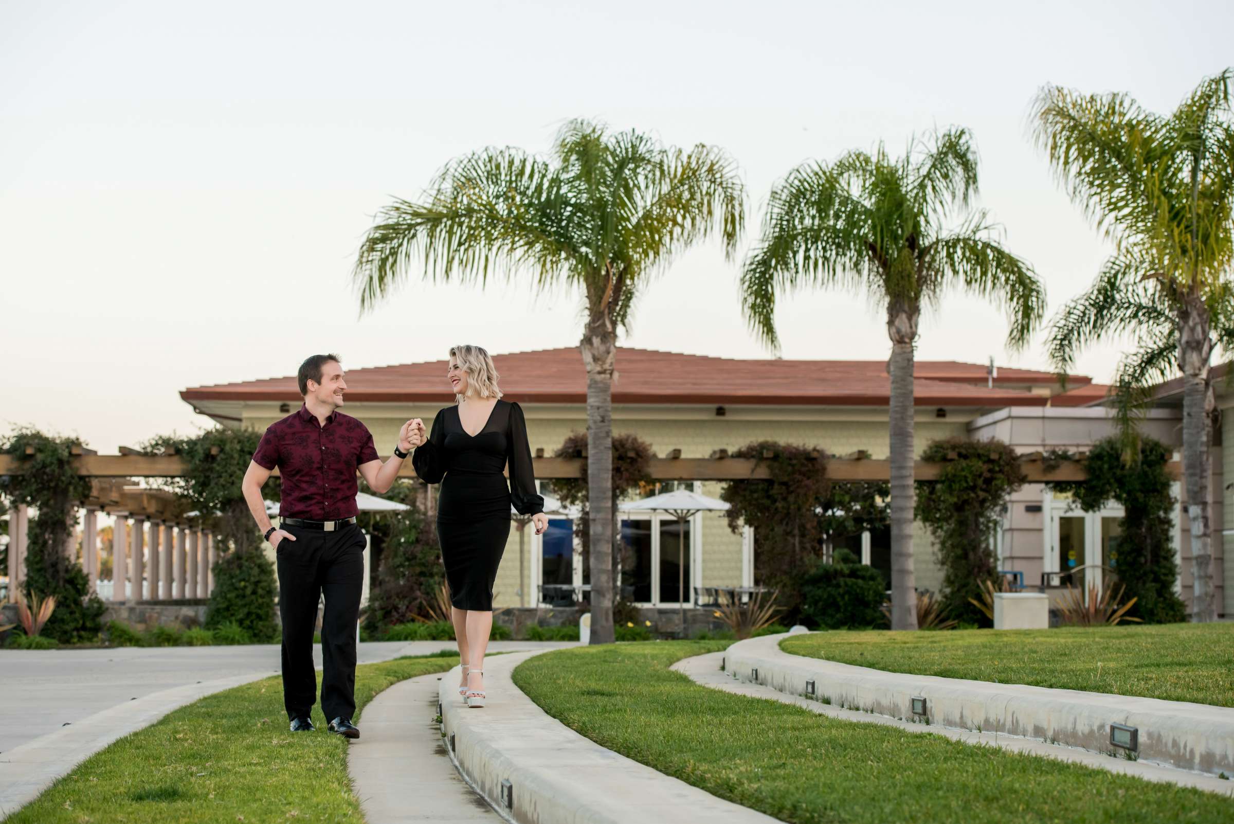 Coronado Community Center Engagement, Kylie and Tim Engagement Photo #10 by True Photography