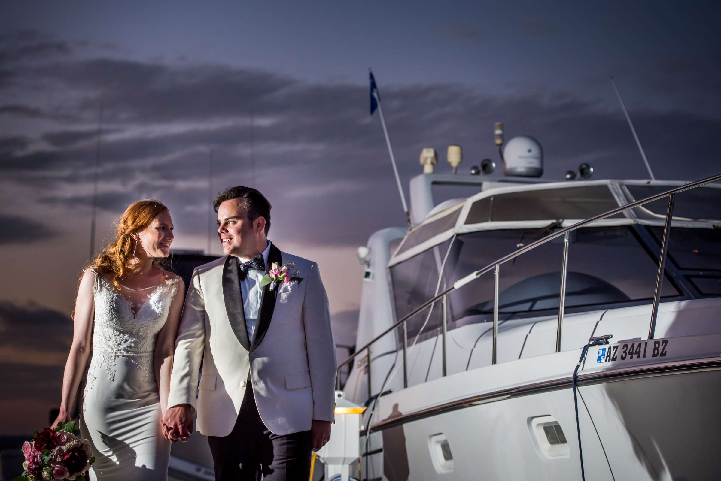 Coronado Cays Yacht Club Wedding coordinated by Selina Rose Weddings & Events, Jessica and Brandon Wedding Photo #606365 by True Photography