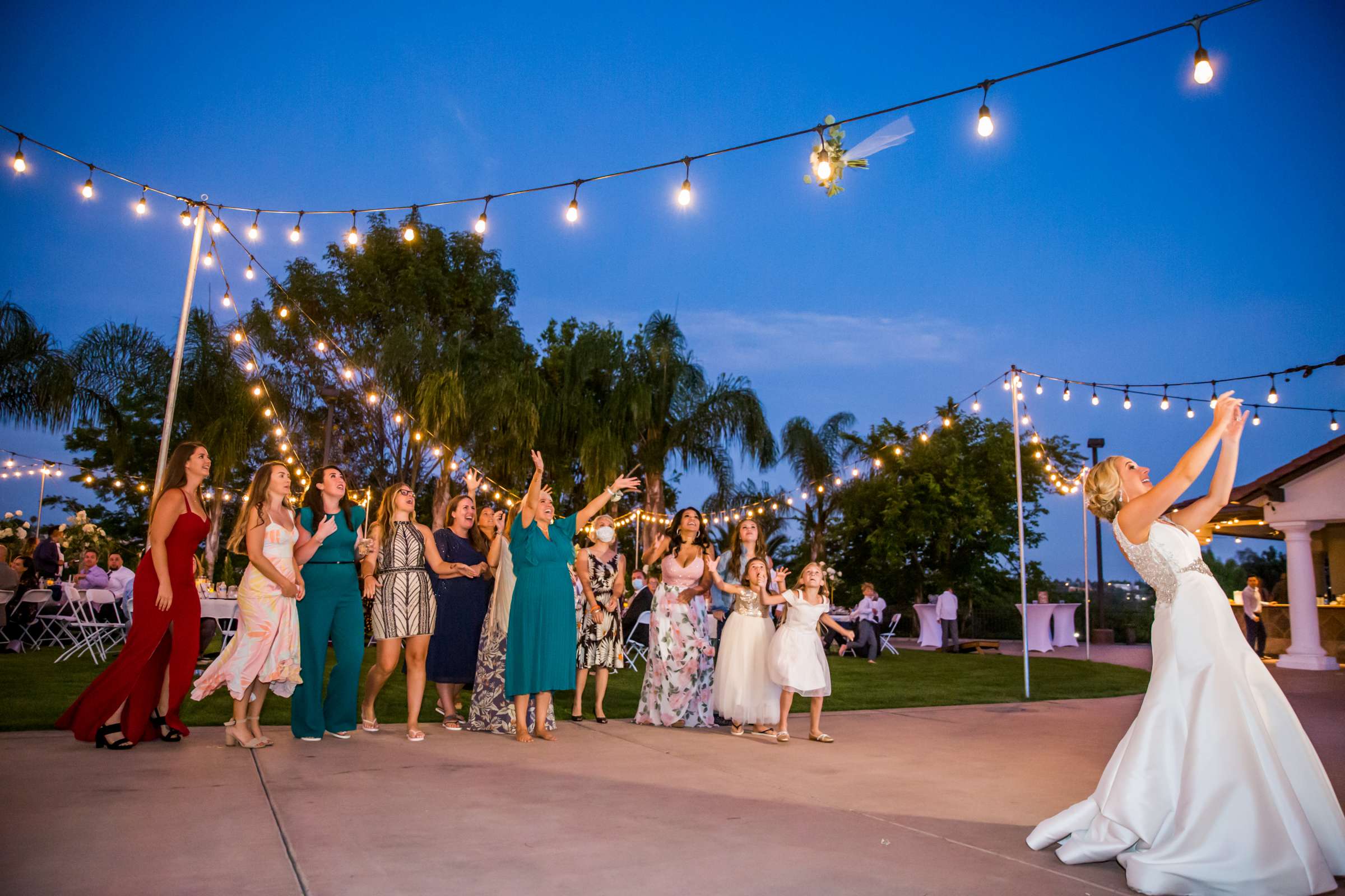 Vista Optimist Club Wedding, Stacy and Malcolm Wedding Photo #145 by True Photography