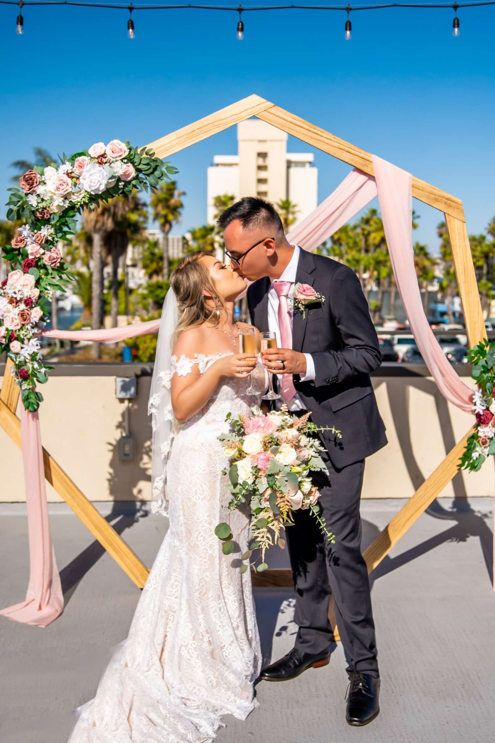 Harbor View Loft Wedding, Mary and Denny Wedding Photo #47 by True Photography