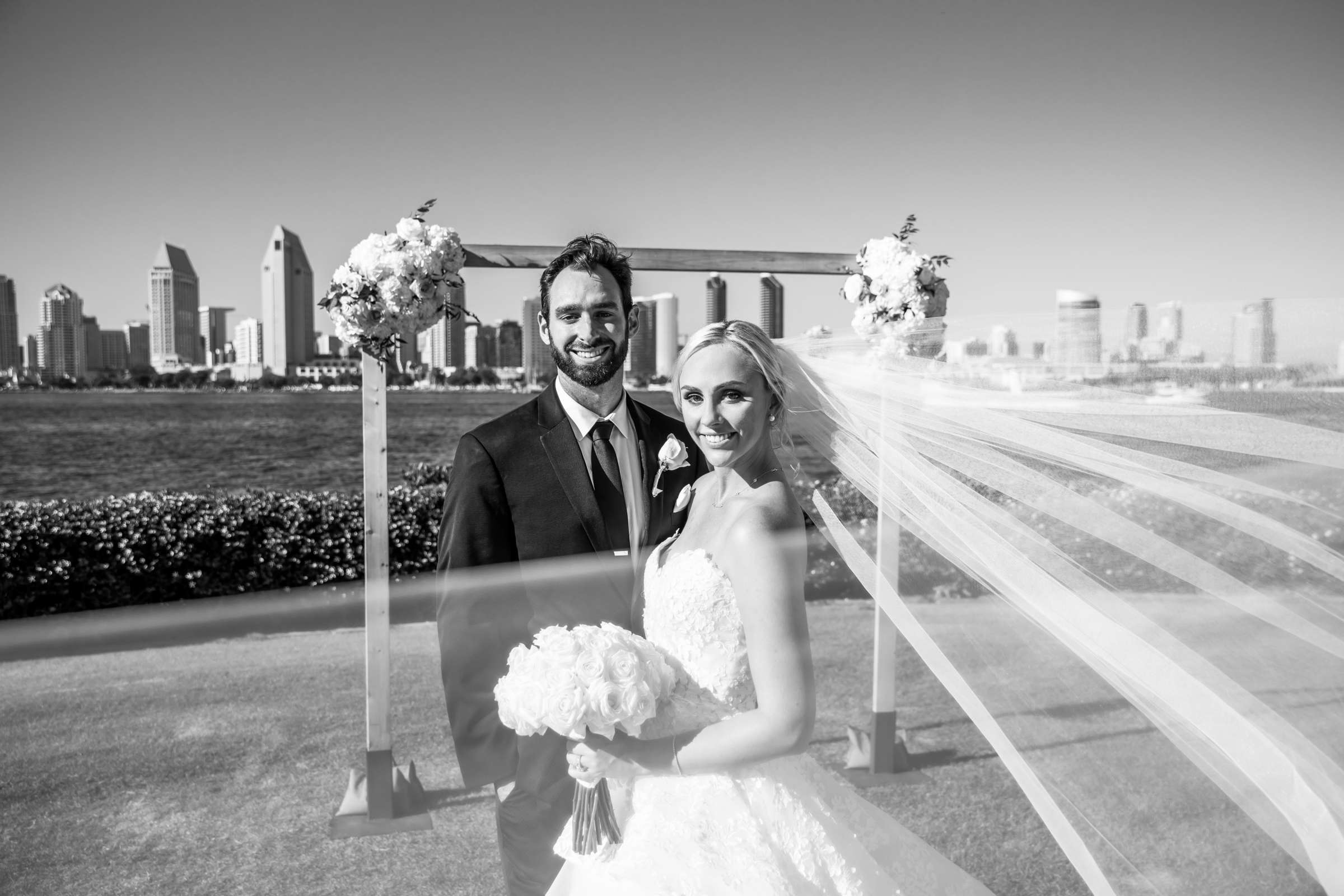 The University Club Atop Symphony Towers Wedding coordinated by Paper Jewels Events, Katelin and Rj Wedding Photo #17 by True Photography