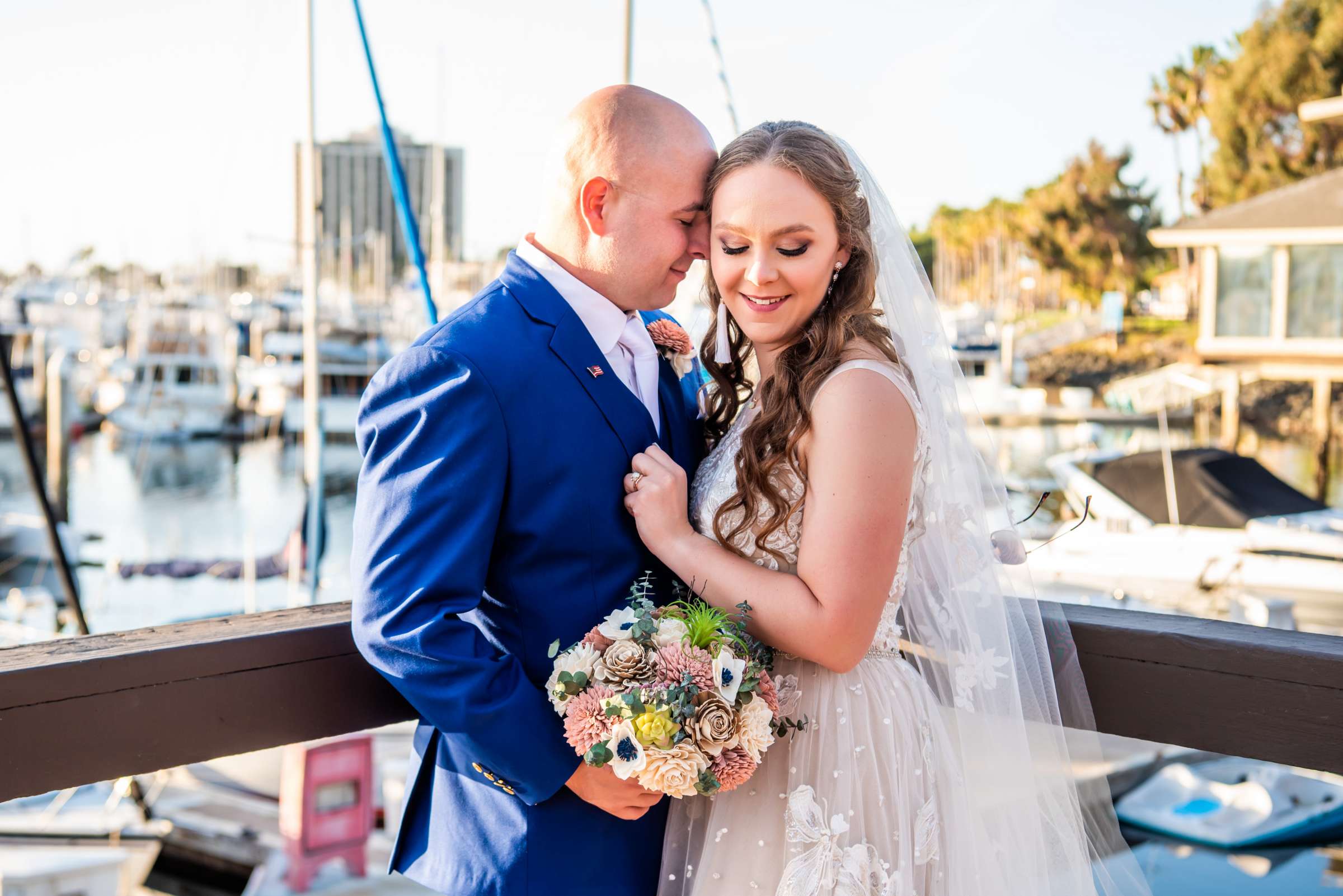 Marina Village Conference Center Wedding coordinated by Ranch Events, Chelsea and Brad Wedding Photo #2 by True Photography