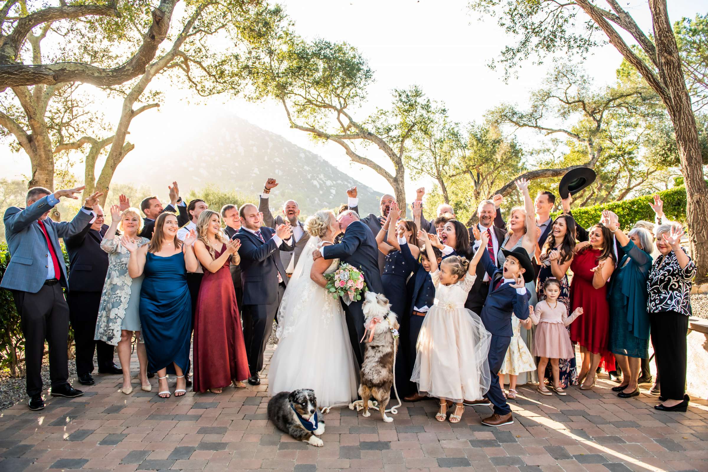 Mt Woodson Castle Wedding, Leigh and Richard Wedding Photo #2 by True Photography