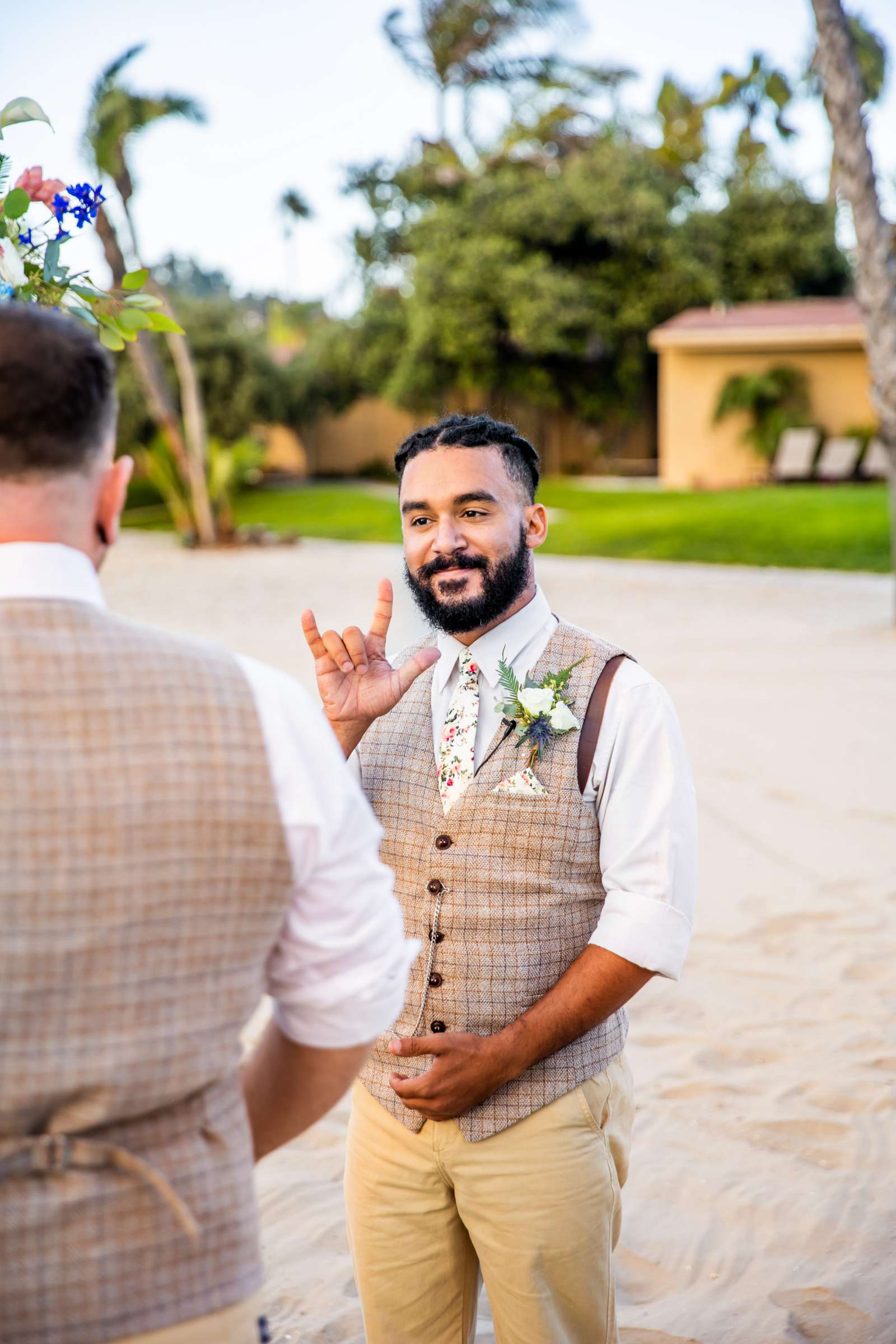 Bahia Hotel Wedding, Brandon and Travis Wedding Photo #12 by True Photography