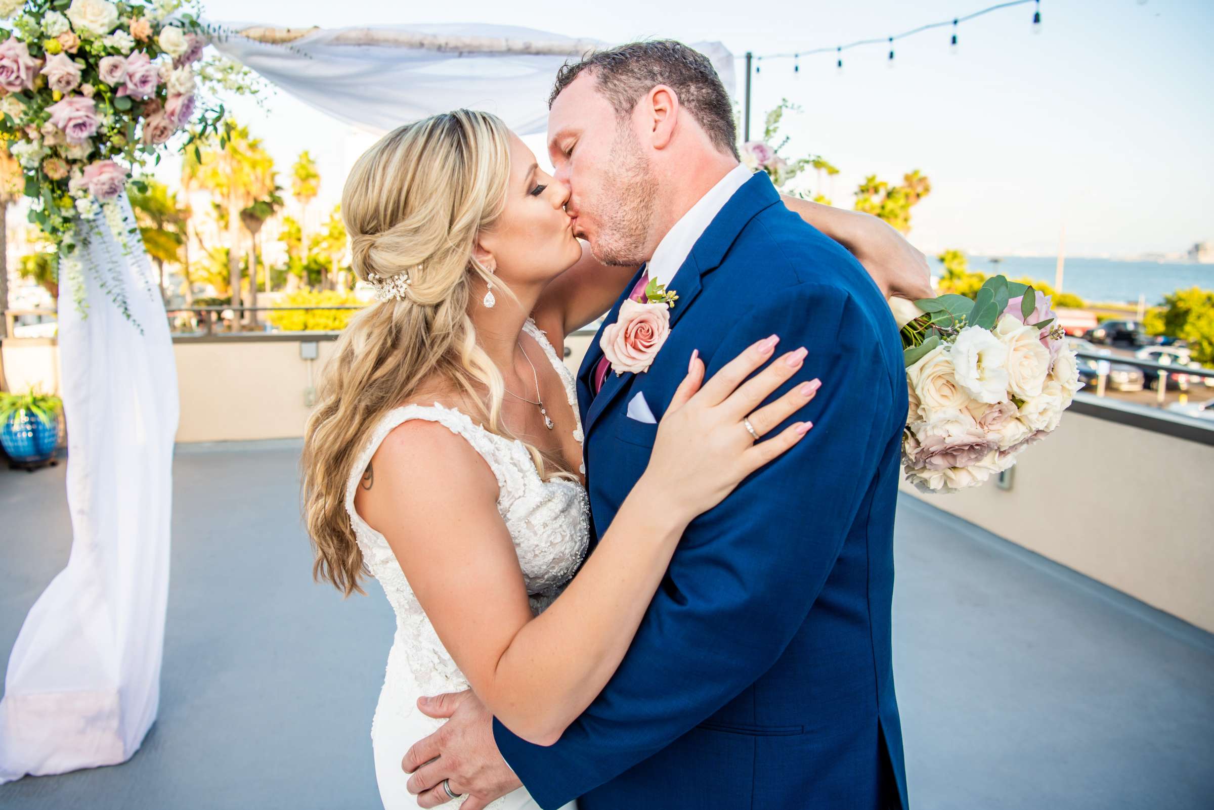 Harbor View Loft Wedding coordinated by Willmus Weddings, Solveig and Matthew Wedding Photo #20 by True Photography