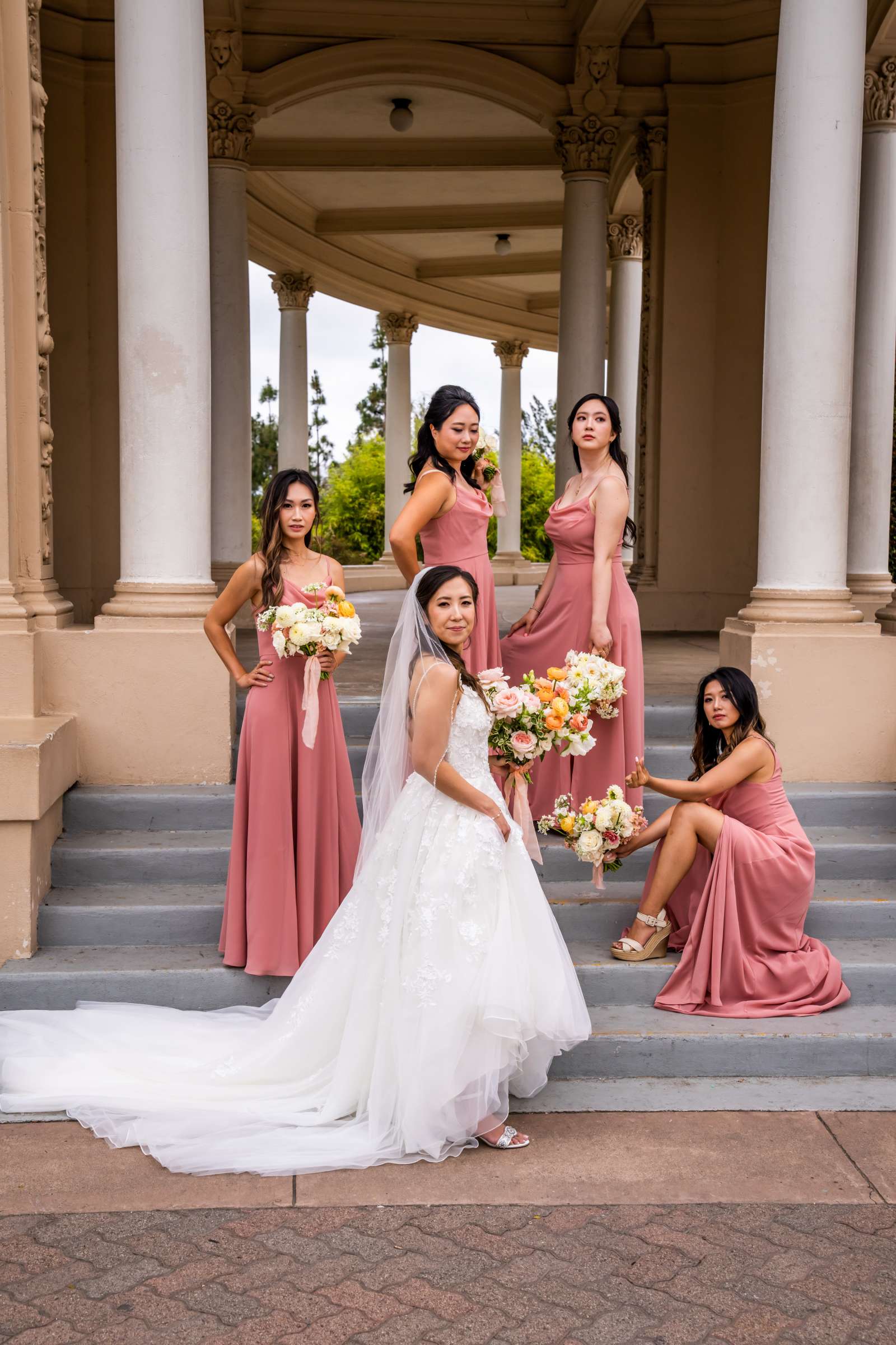 San Diego Museum of Art Wedding, Liz and Jeremy Wedding Photo #6 by True Photography