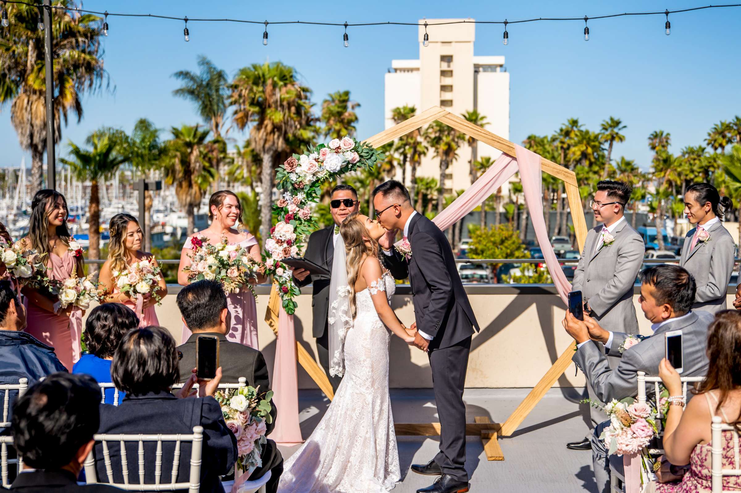 Harbor View Loft Wedding, Mary and Denny Wedding Photo #46 by True Photography