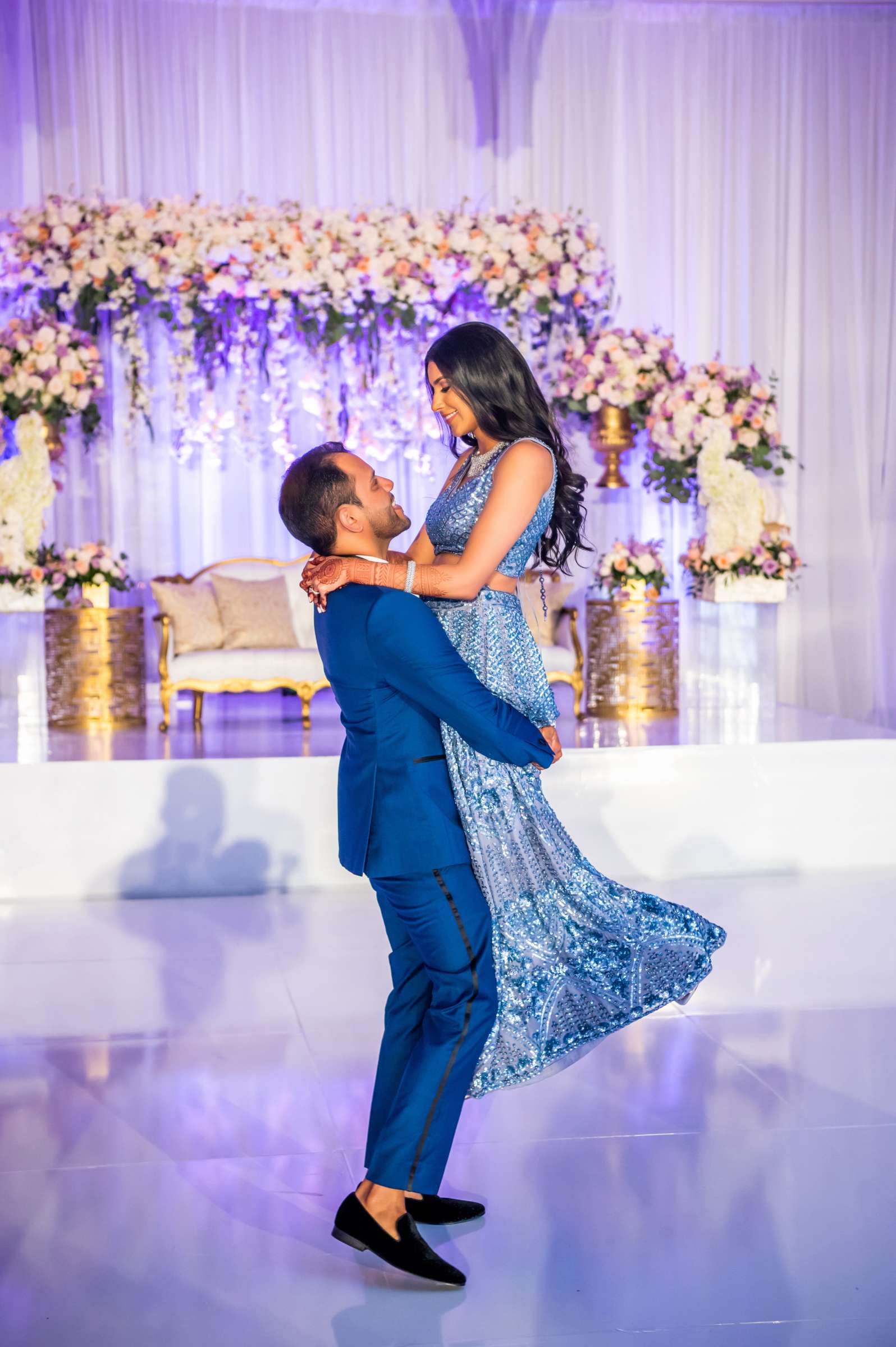 Loews Coronado Bay Resort Wedding coordinated by SD Weddings by Gina, Jenny and Anish Wedding Photo #87 by True Photography