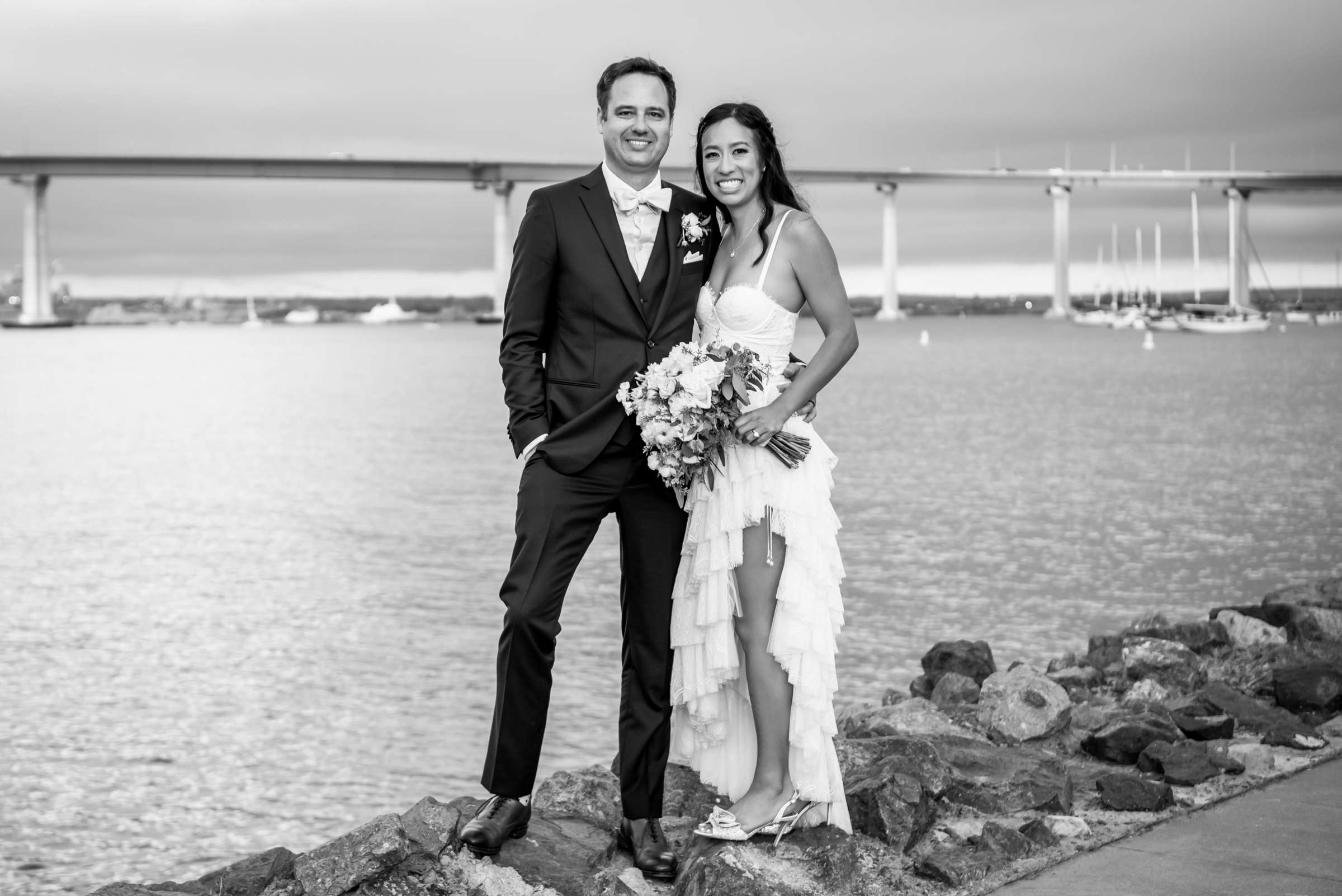 Coronado Island Marriott Resort & Spa Wedding coordinated by Events Inspired SD, Christine and David Wedding Photo #53 by True Photography