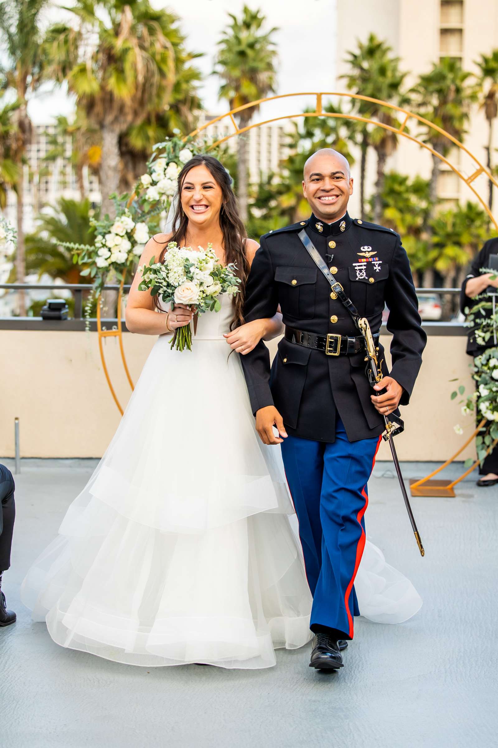 Harbor View Loft Wedding, Emily and Roberto Wedding Photo #7 by True Photography